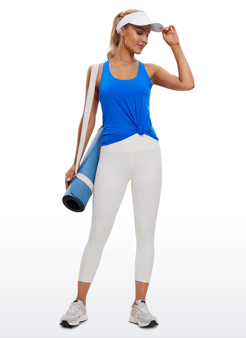 Pima Cotton Hip Length Racerback Tank - Image 7