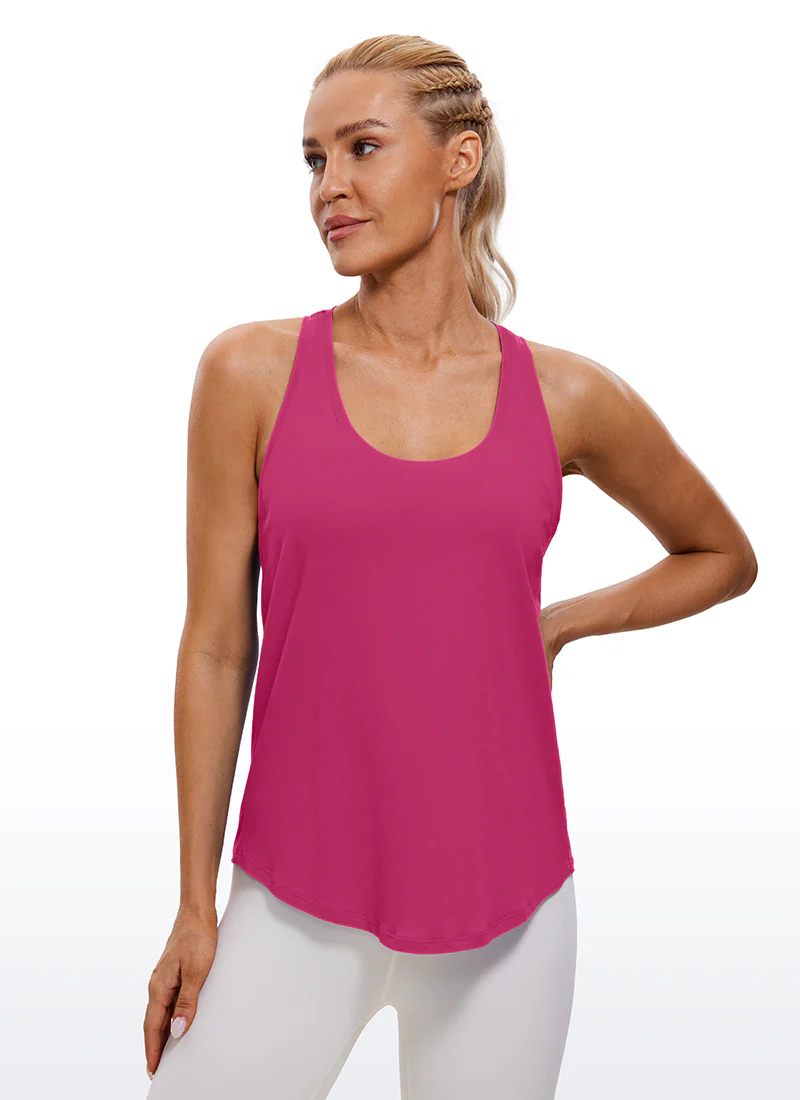 Pima Cotton Hip Length Racerback Tank - Image 9