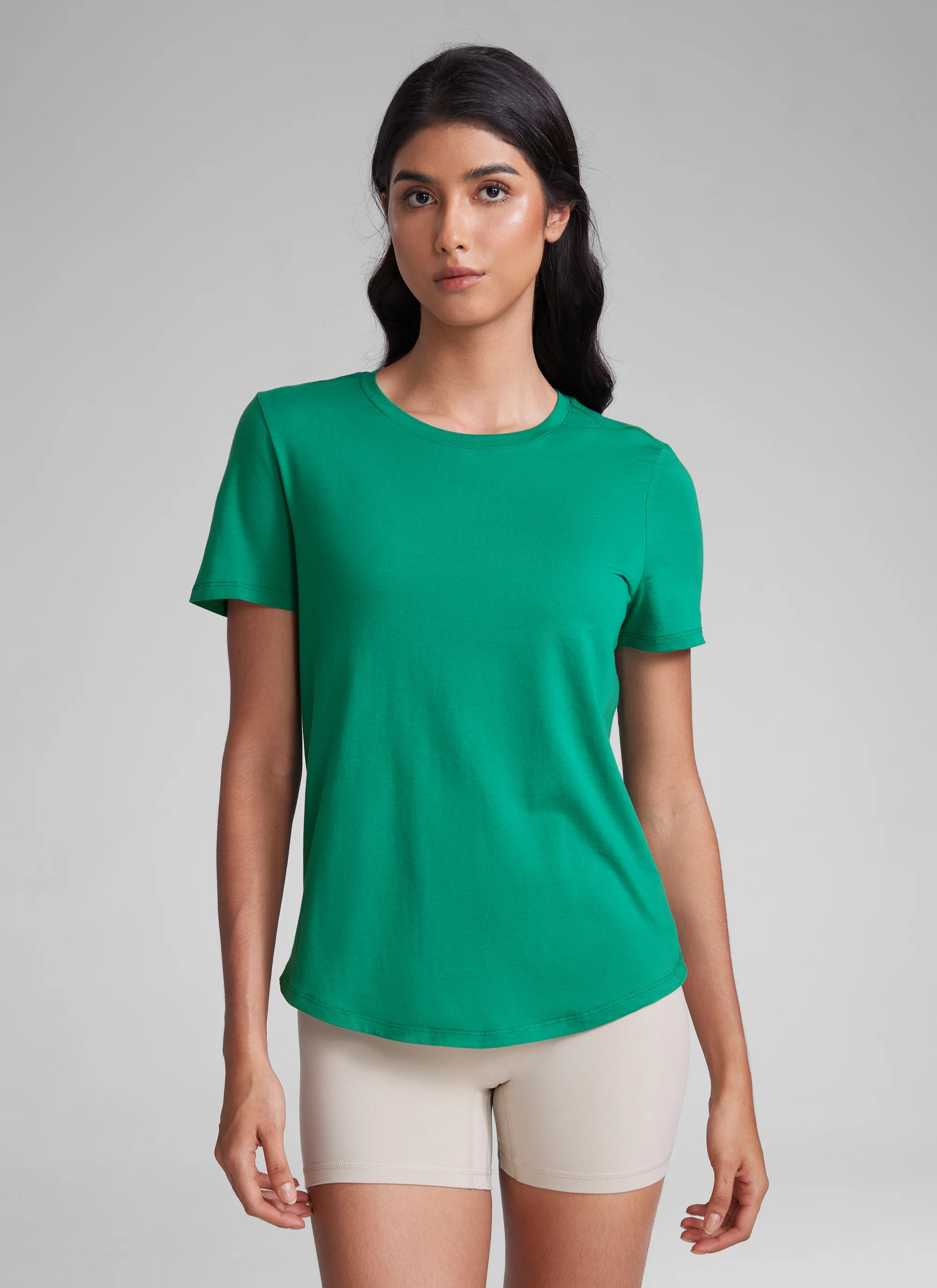 Pima Cotton Round Neck Short Sleeve - Image 13