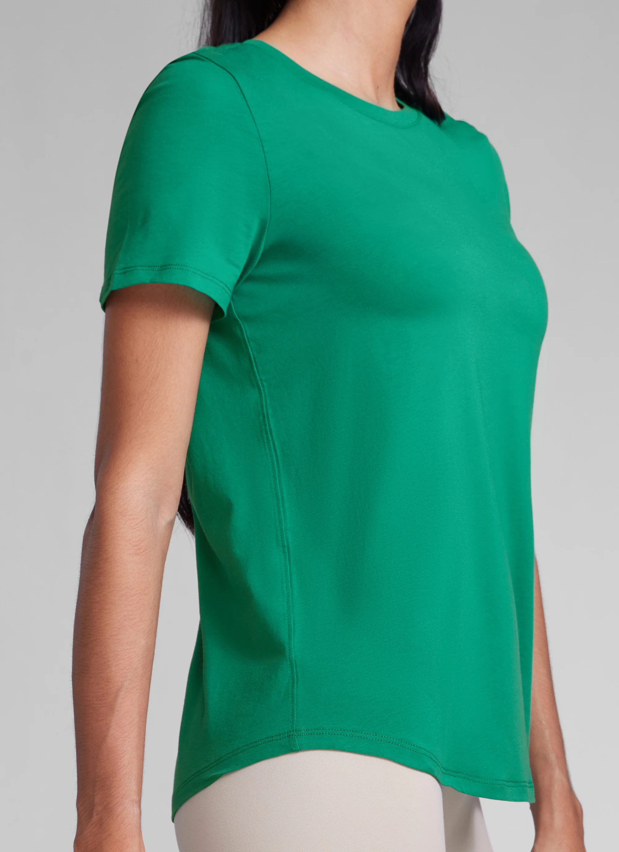 Pima Cotton Round Neck Short Sleeve - Image 15