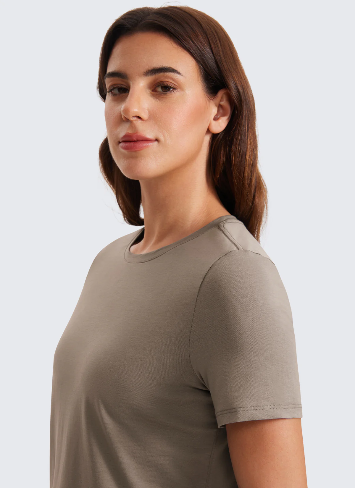 Pima Cotton Round Neck Short Sleeve - Image 17