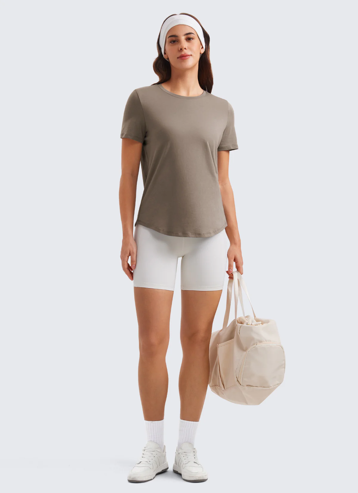 Pima Cotton Round Neck Short Sleeve - Image 19