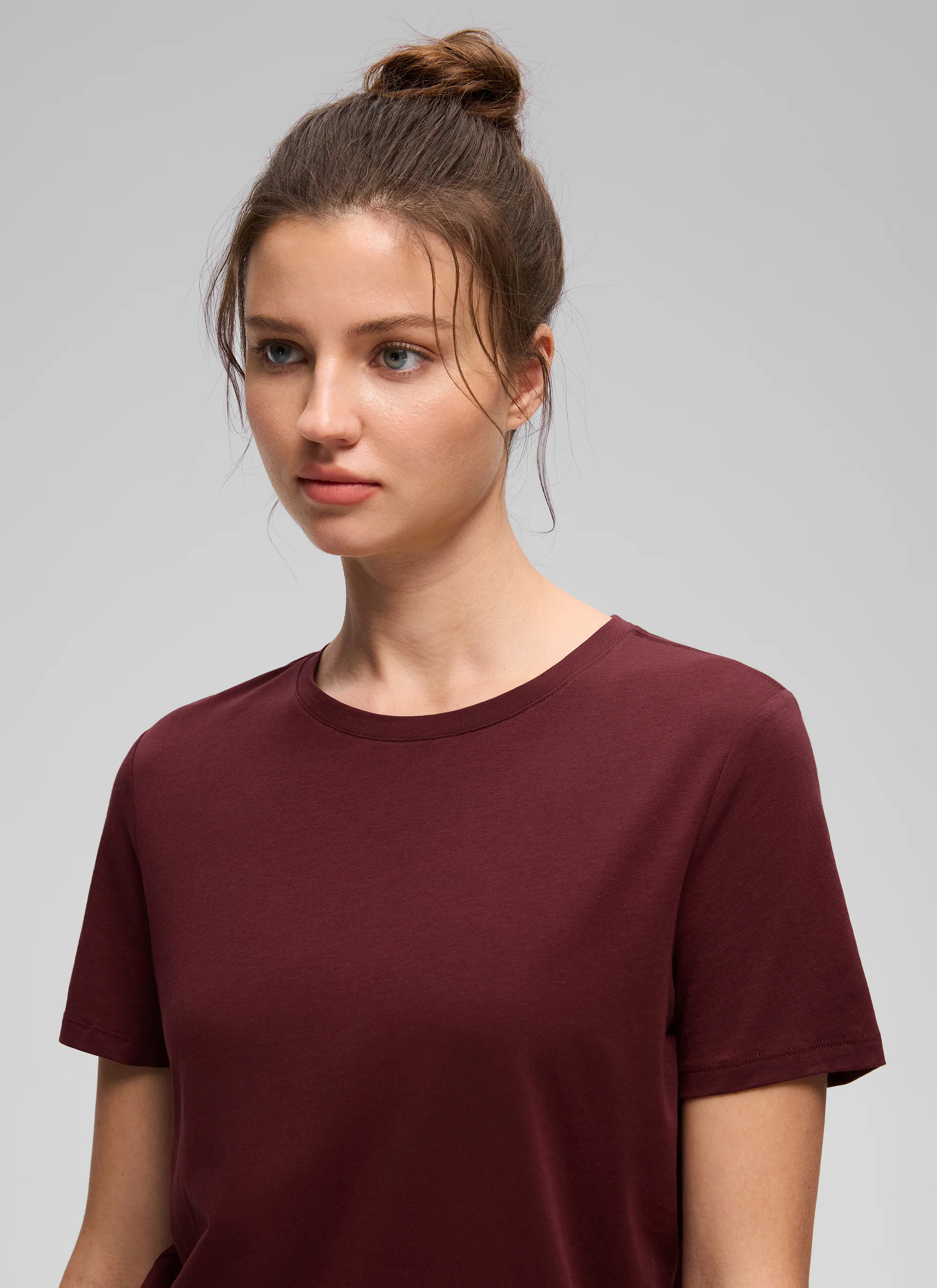 Pima Cotton Round Neck Short Sleeve - Image 8