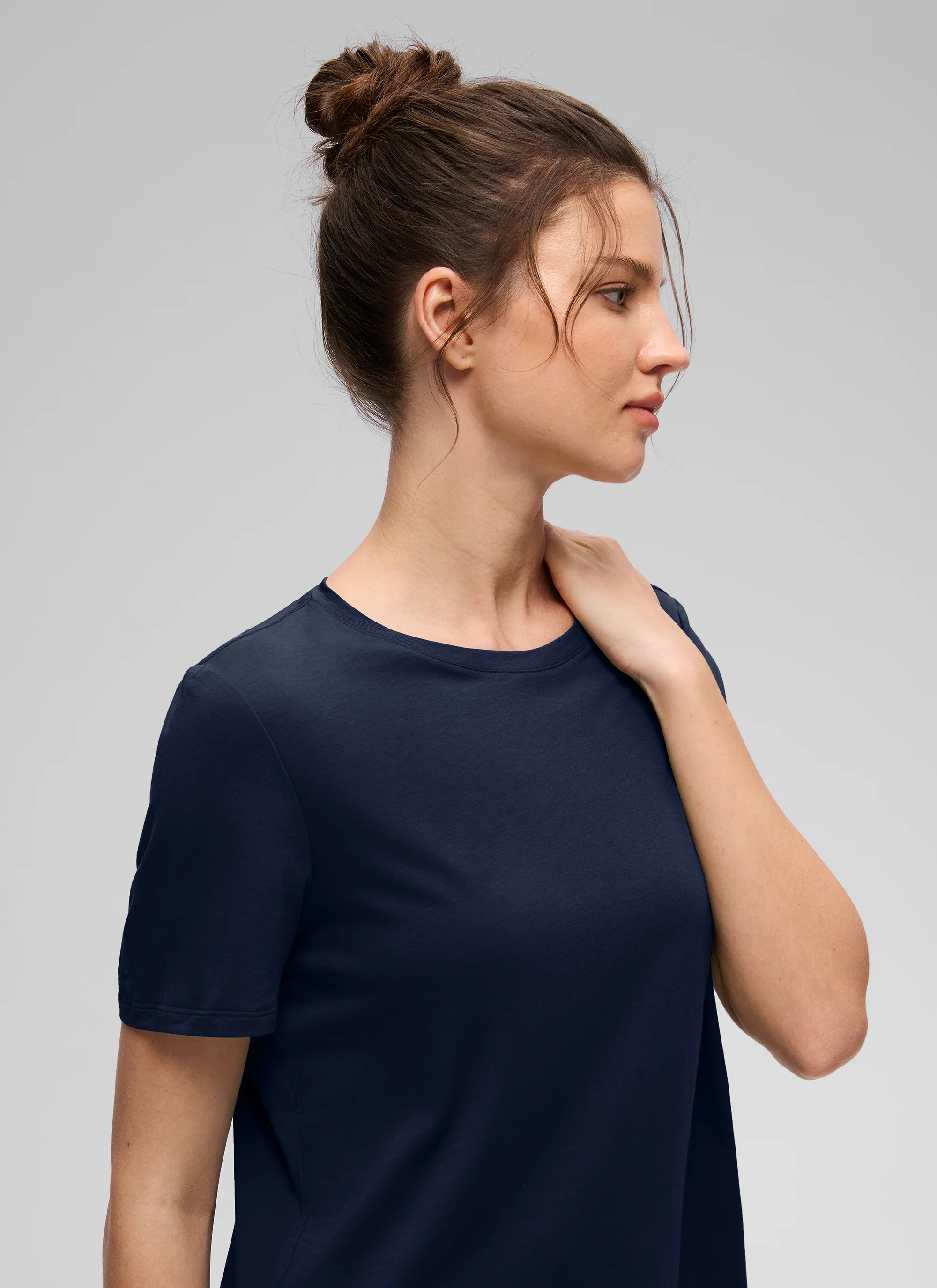 Pima Cotton Round Neck Short Sleeve - Image 12