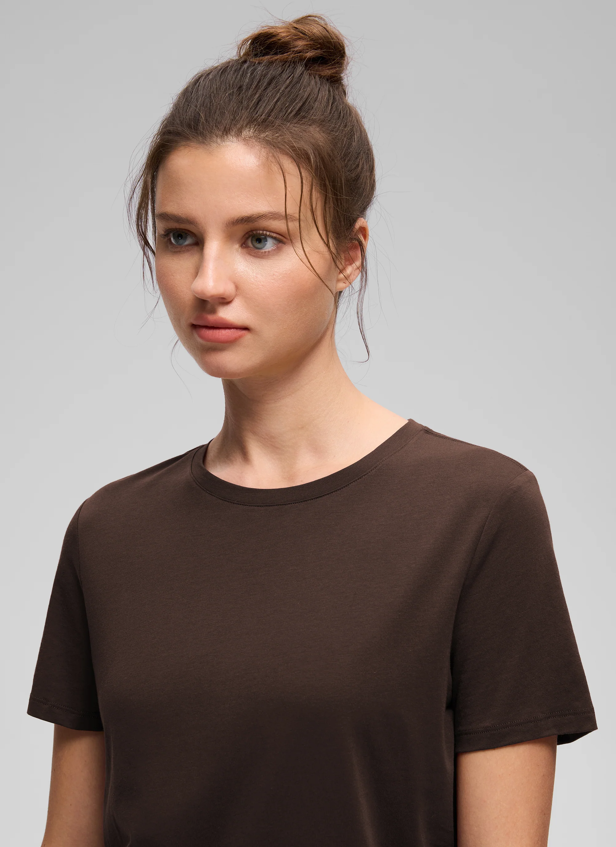 Pima Cotton Round Neck Short Sleeve - Image 8