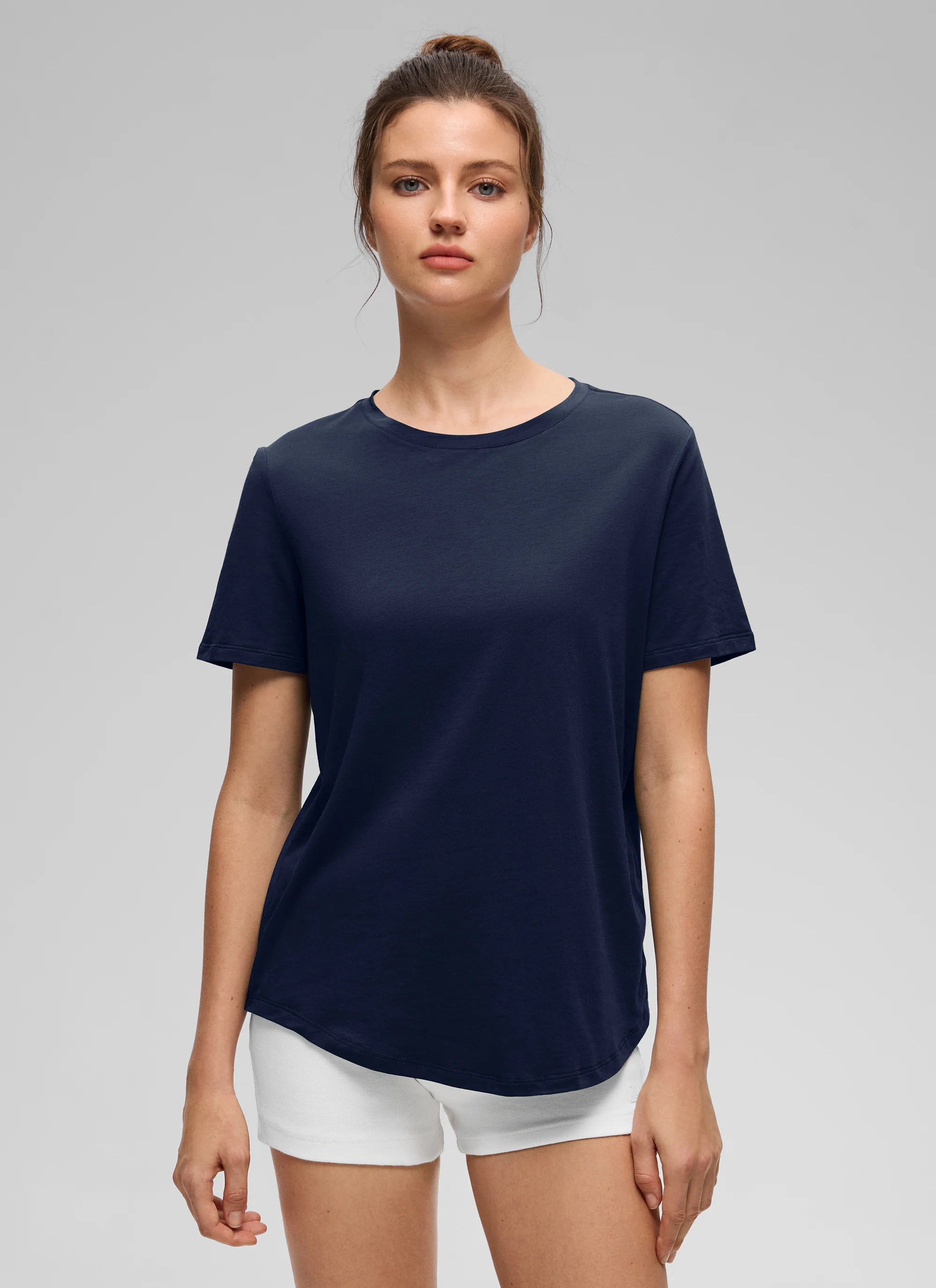 Pima Cotton Round Neck Short Sleeve - Image 9
