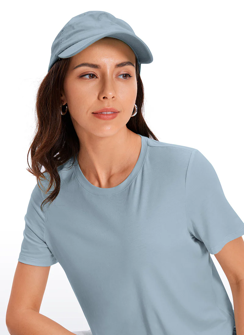 Pima Cotton Round Neck Short Sleeve - Image 3
