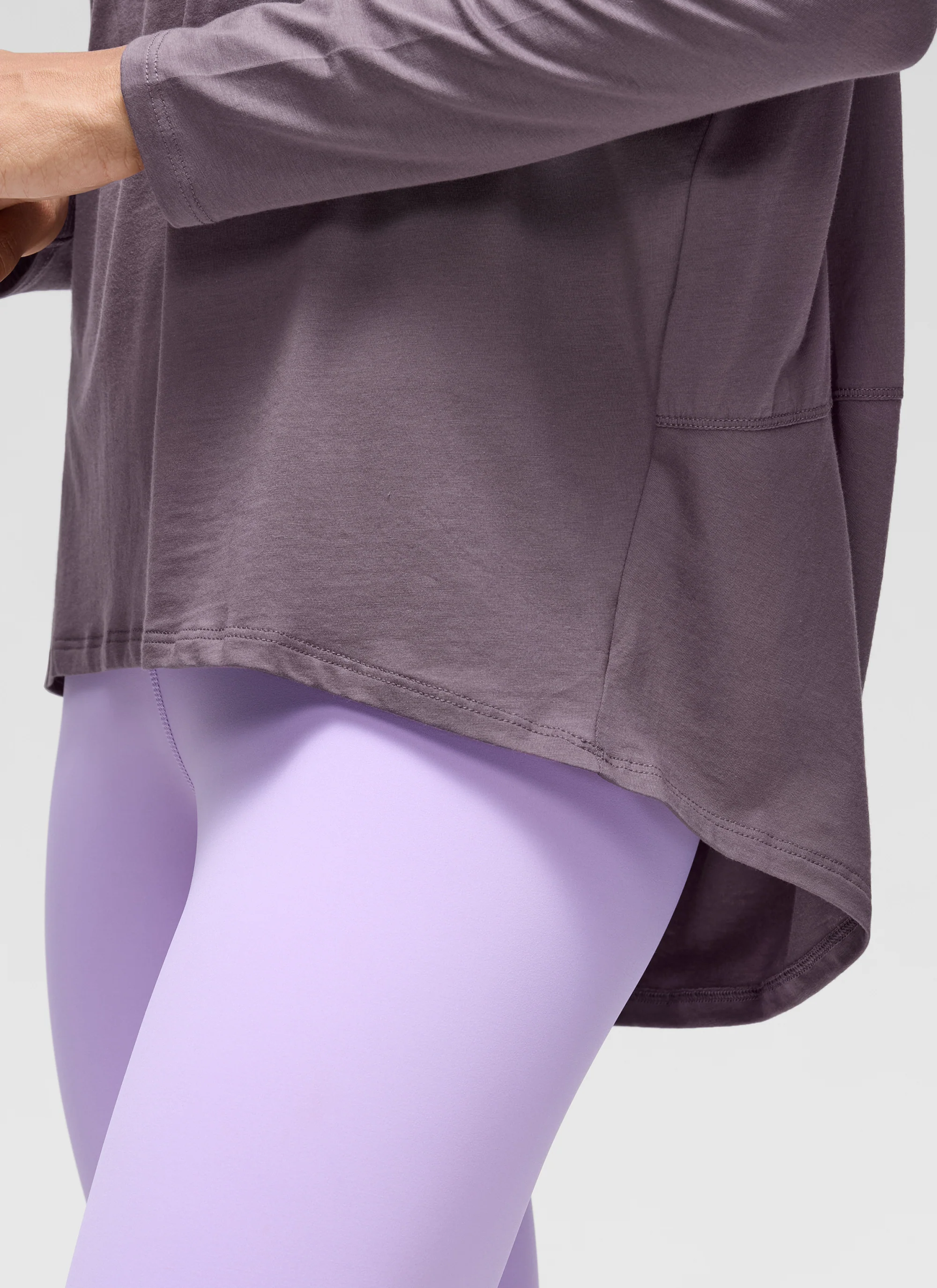 Pima Cotton Boat Neck Long Sleeve - Image 4