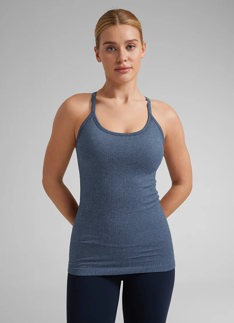 Speedy Seamless Built in Bra  Y back Tank - Image 5