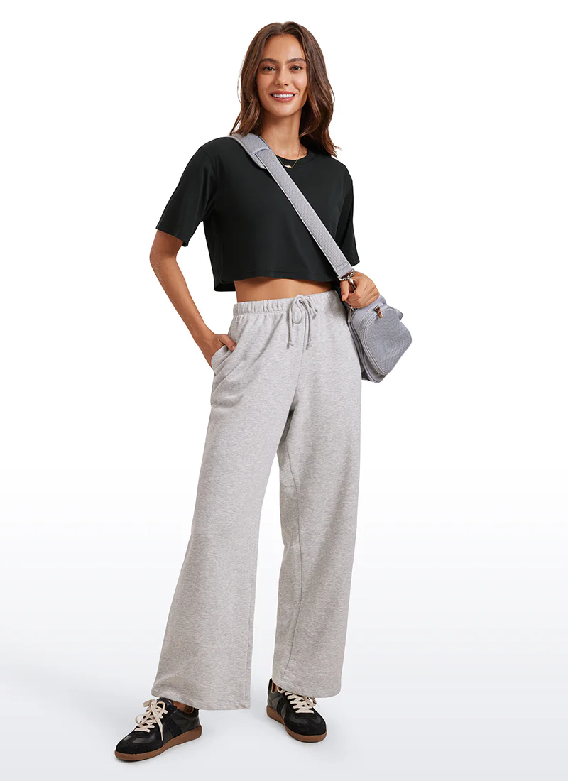 Pima Cotton Cropped Short Sleeve - Image 3