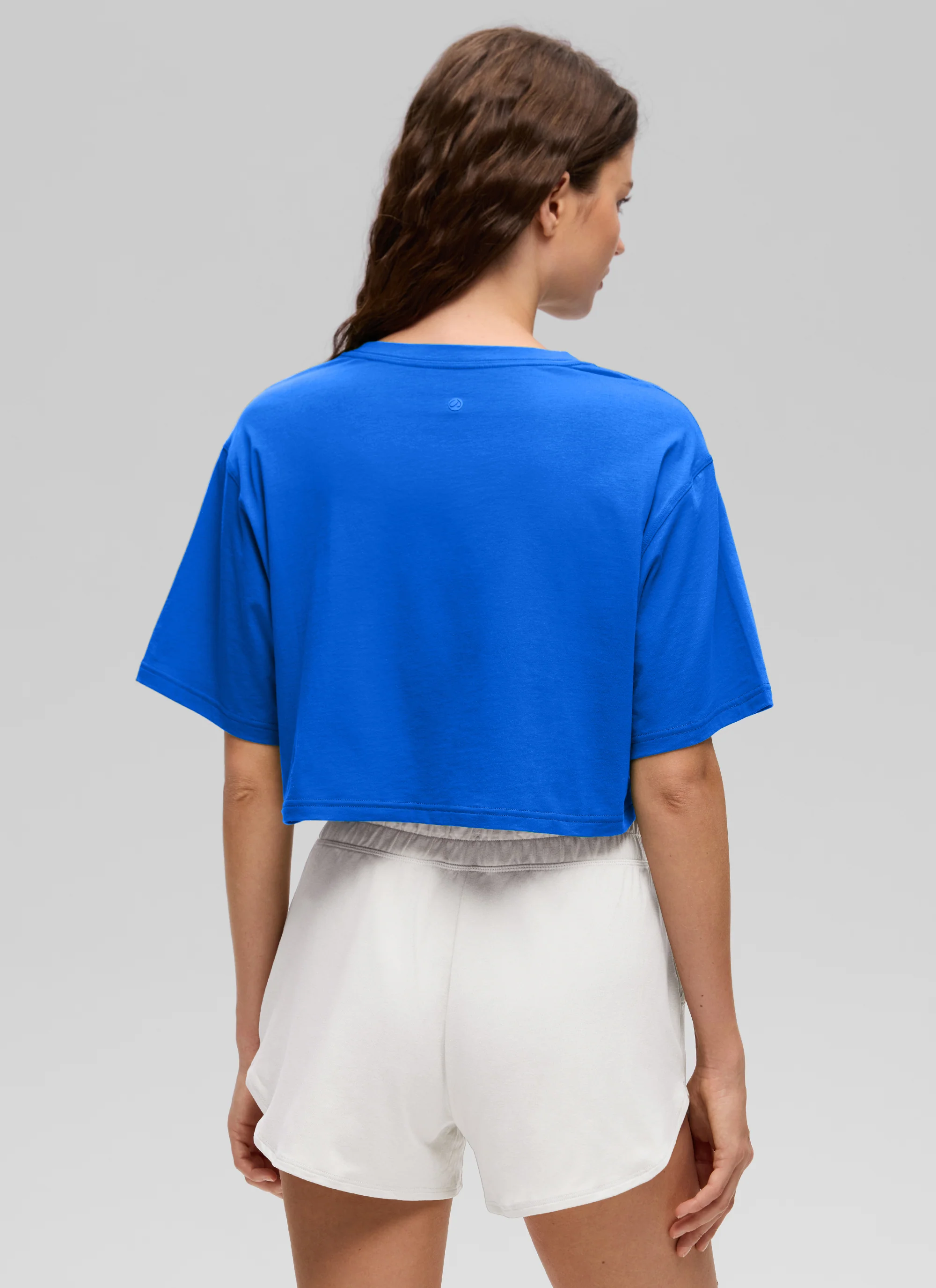 Pima Cotton Cropped Short Sleeve - Image 40
