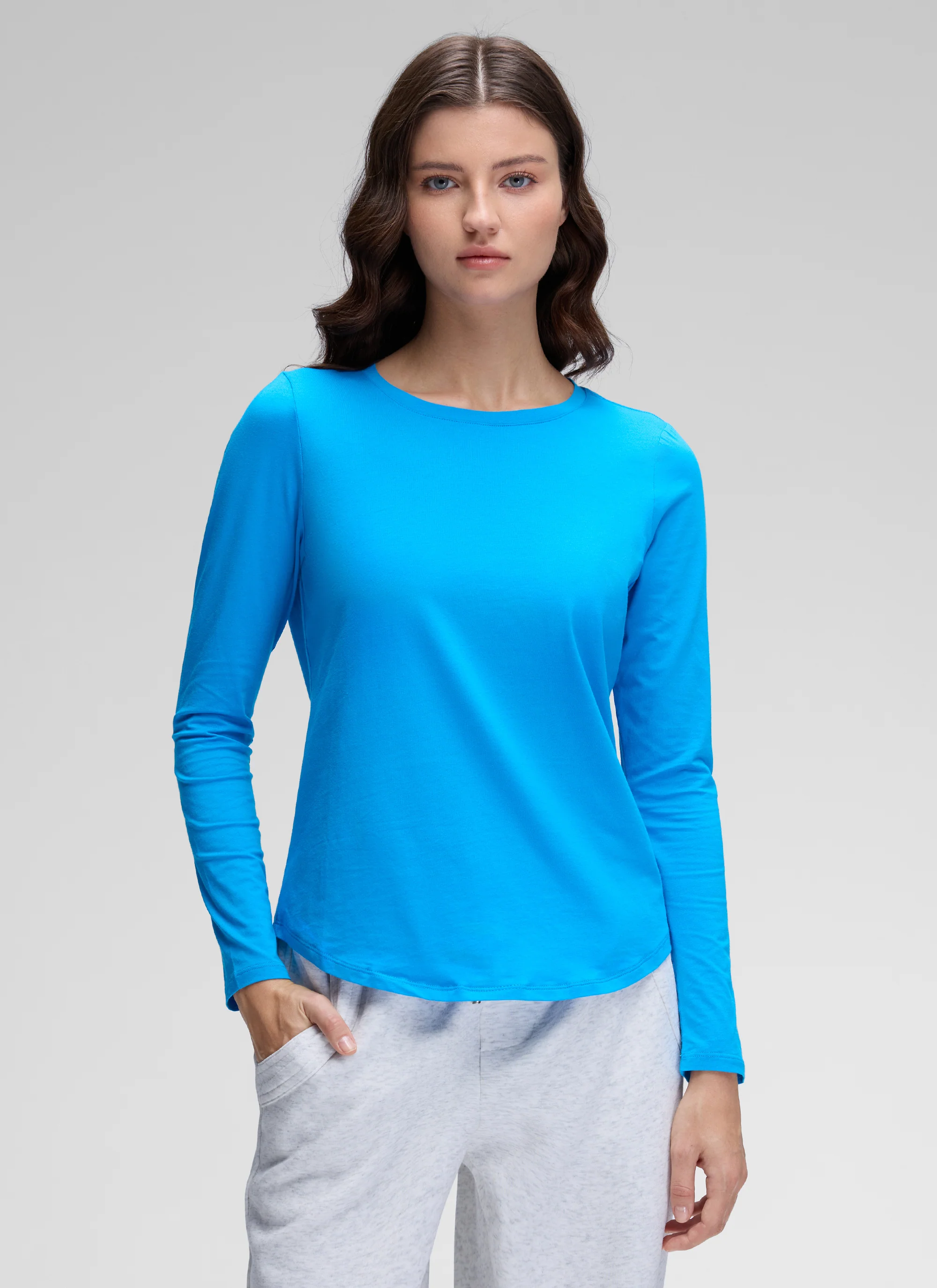 Pima Cotton Workout Long Sleeve - Image 10