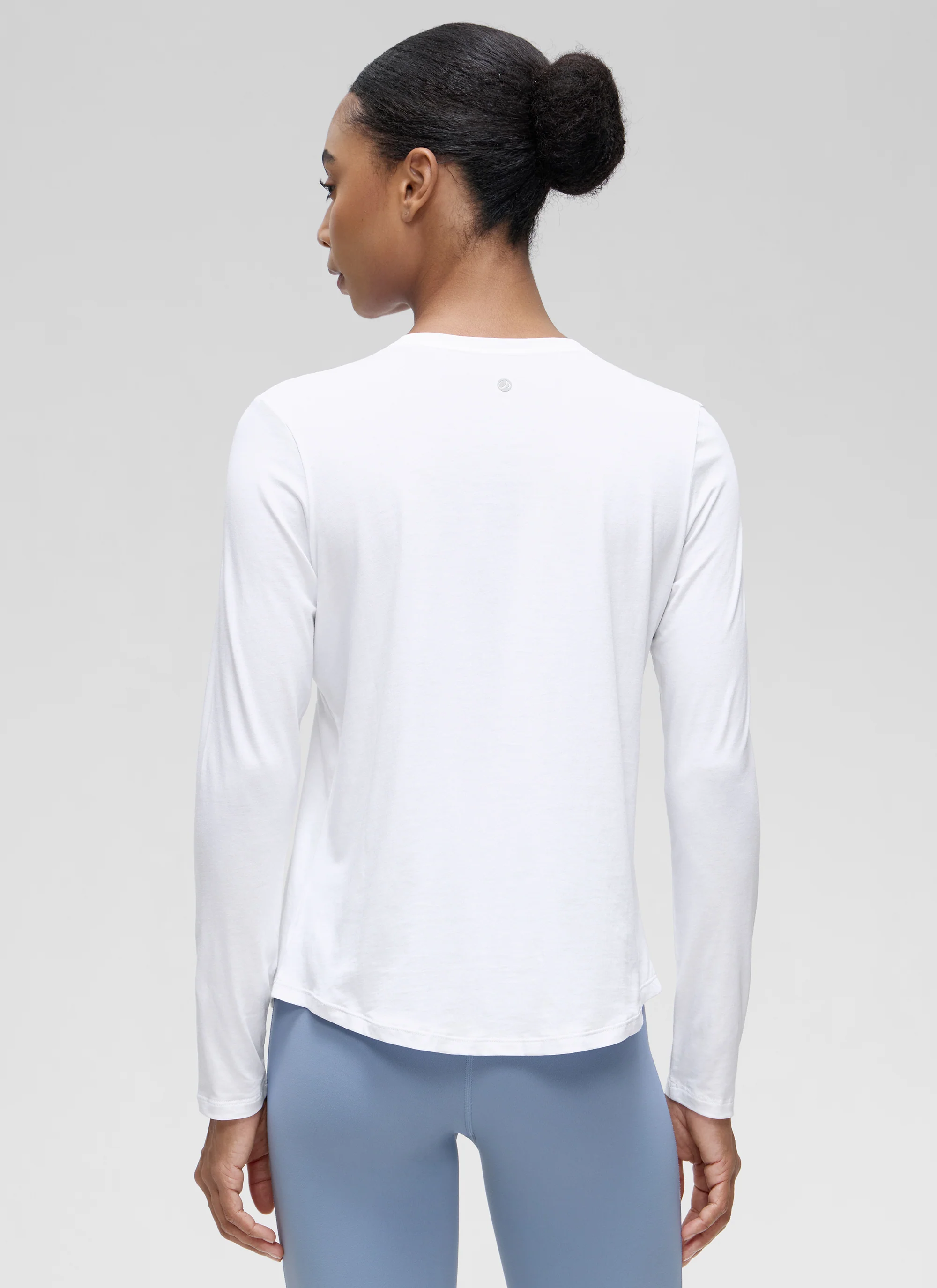 Pima Cotton Workout Long Sleeve - Image 2