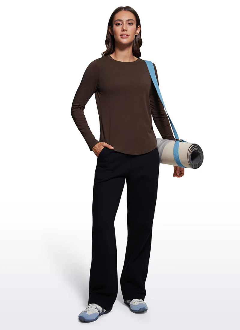 Pima Cotton Workout Long Sleeve - Image 12