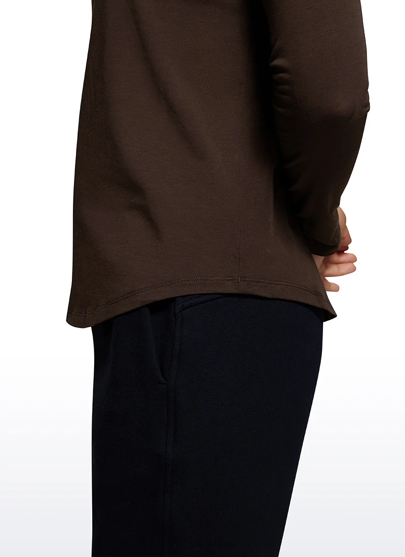 Pima Cotton Workout Long Sleeve - Image 13