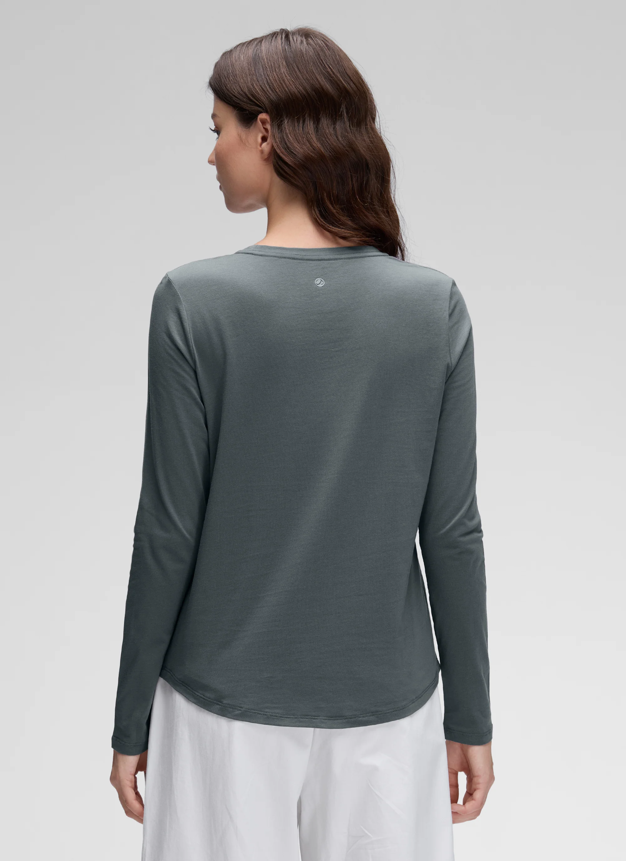 Pima Cotton Workout Long Sleeve - Image 2