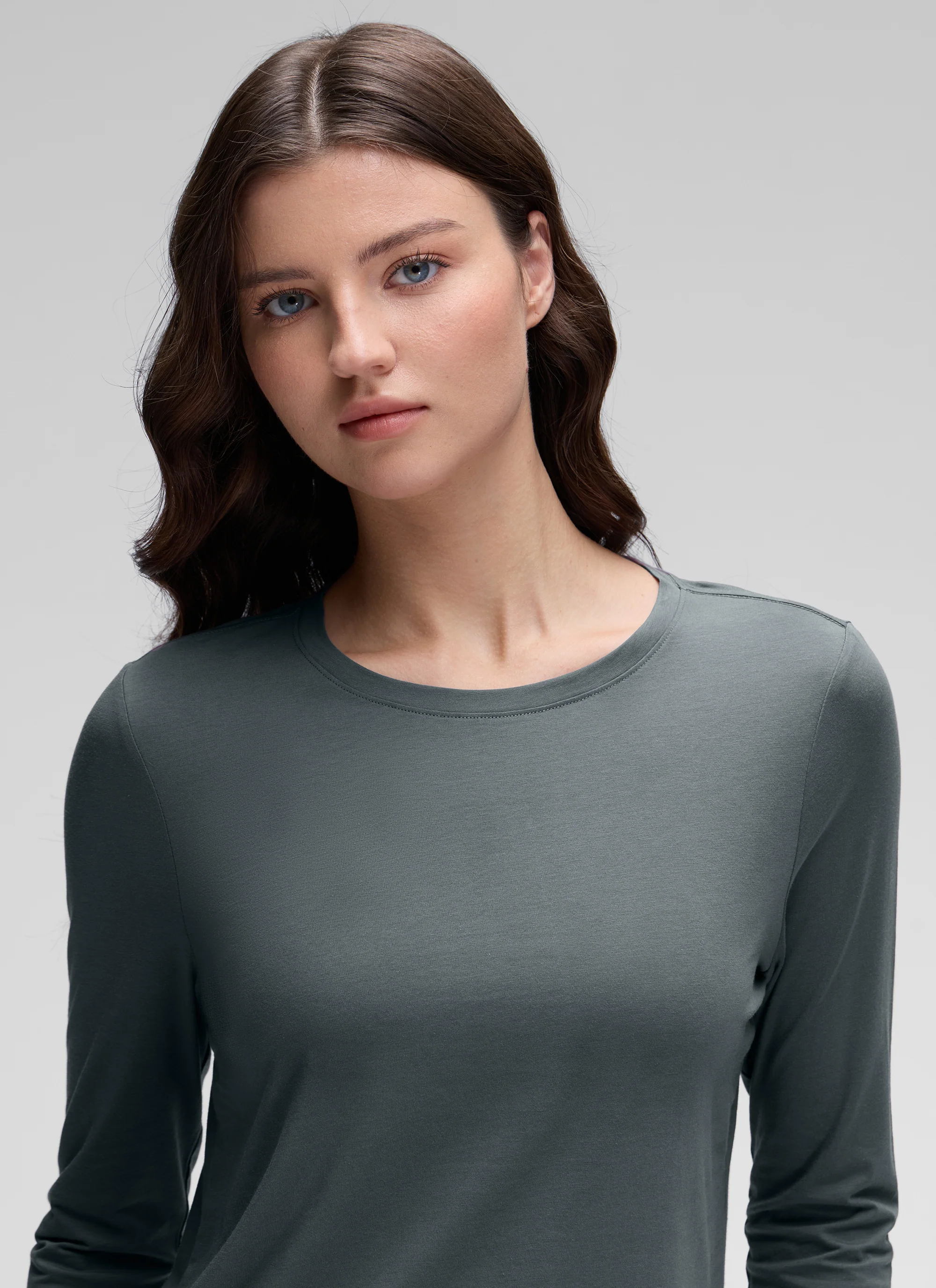 Pima Cotton Workout Long Sleeve - Image 4