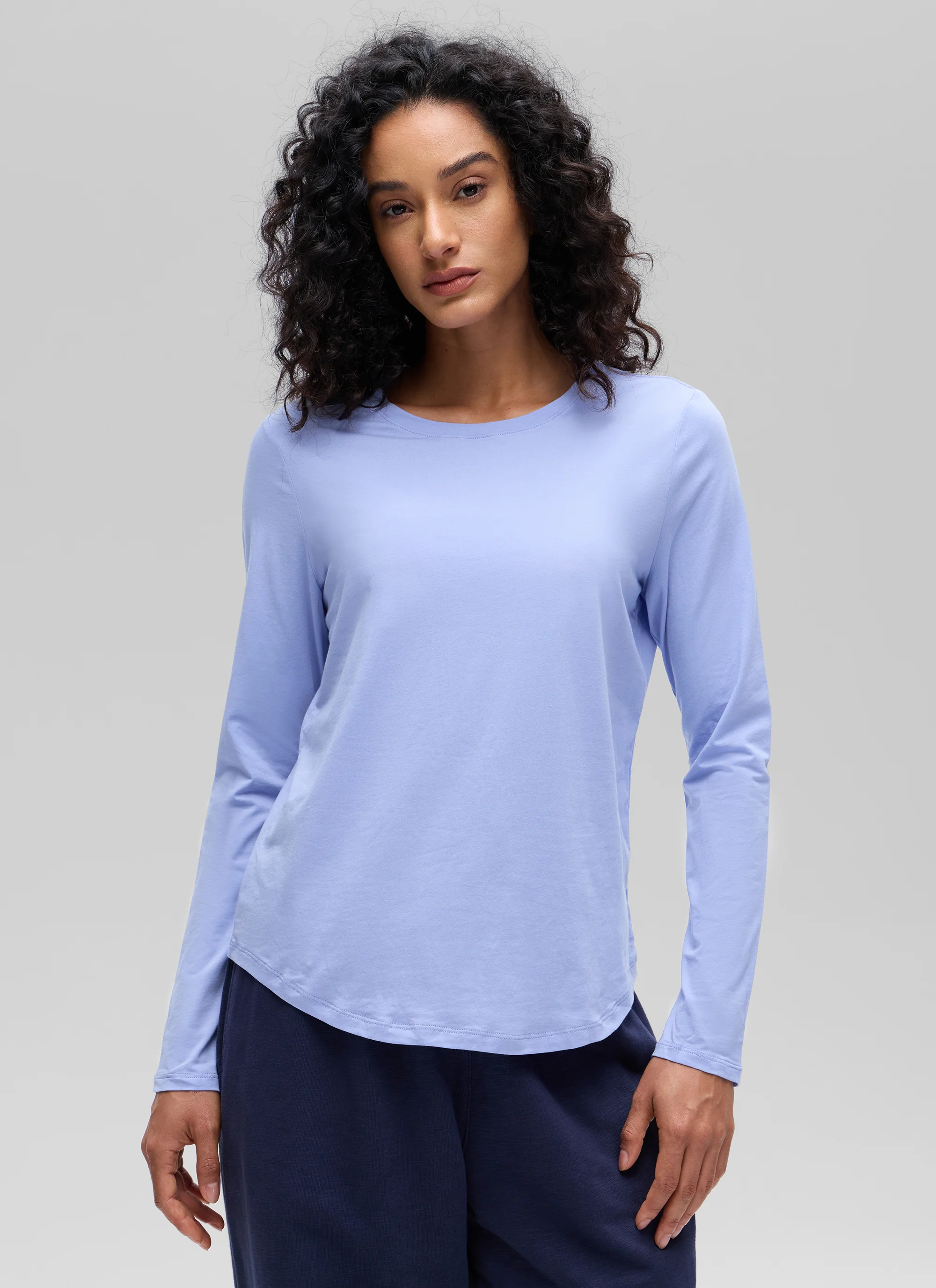 Pima Cotton Workout Long Sleeve - Image 6