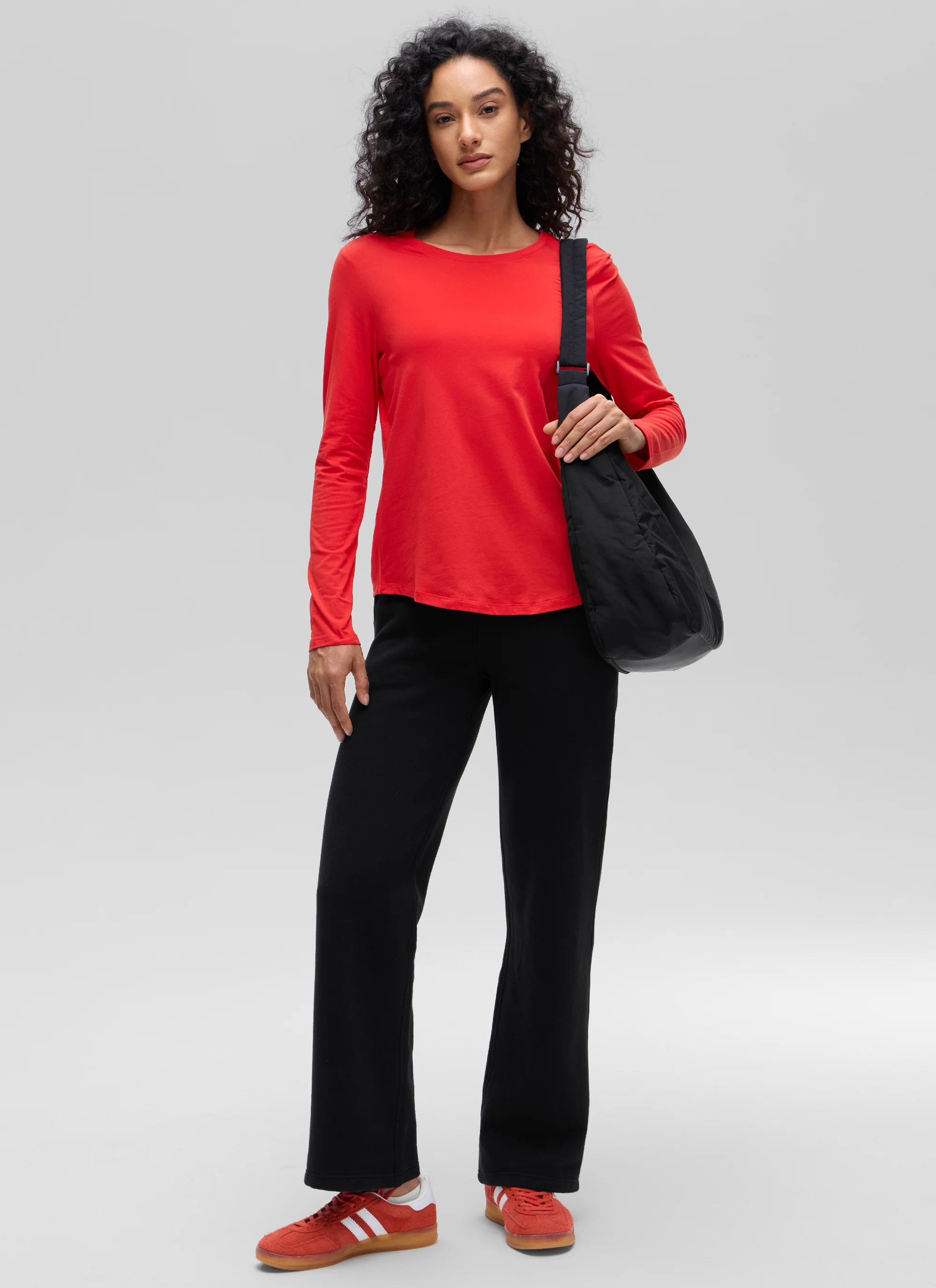 Pima Cotton Workout Long Sleeve - Image 3