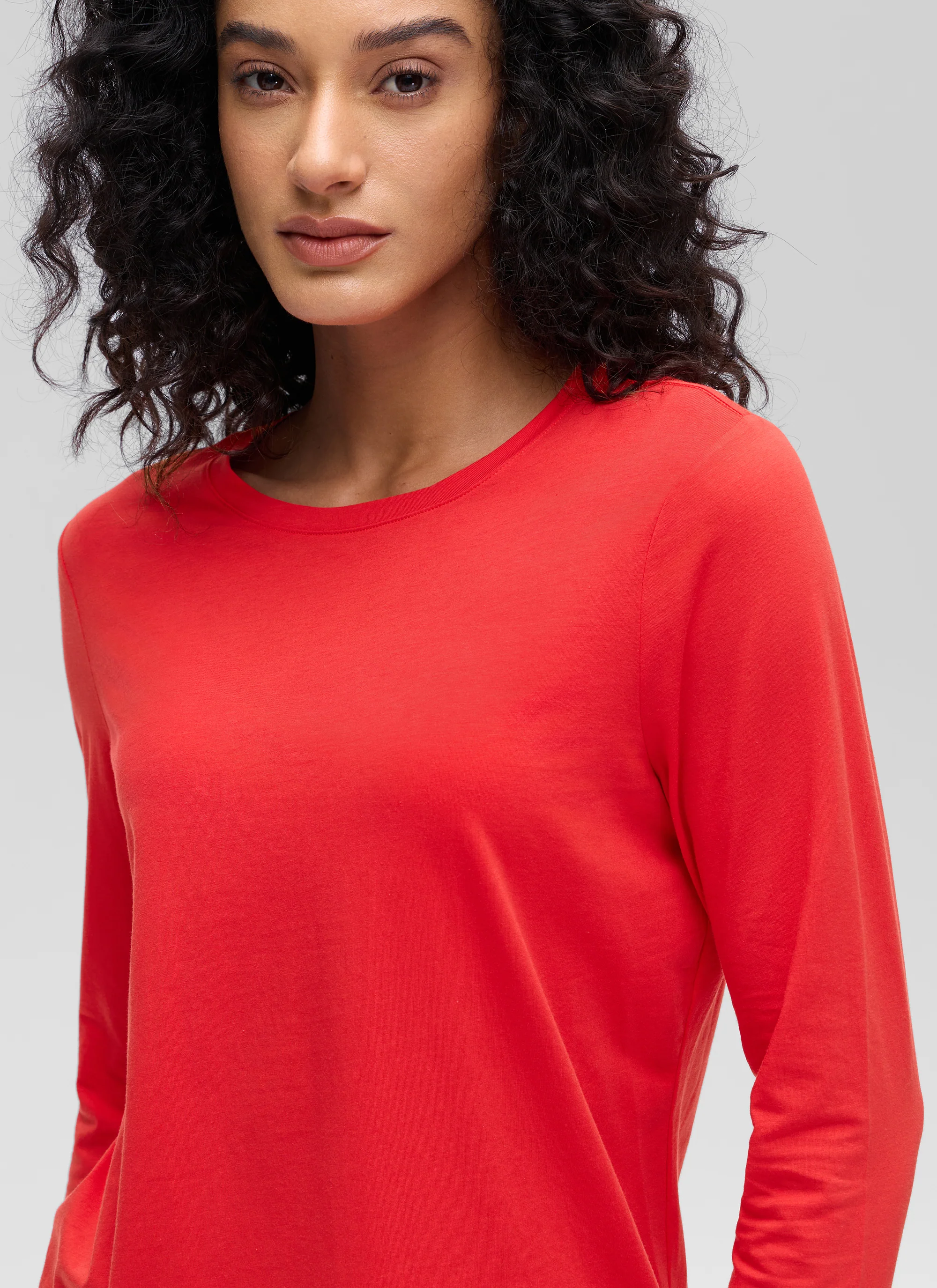 Pima Cotton Workout Long Sleeve - Image 4