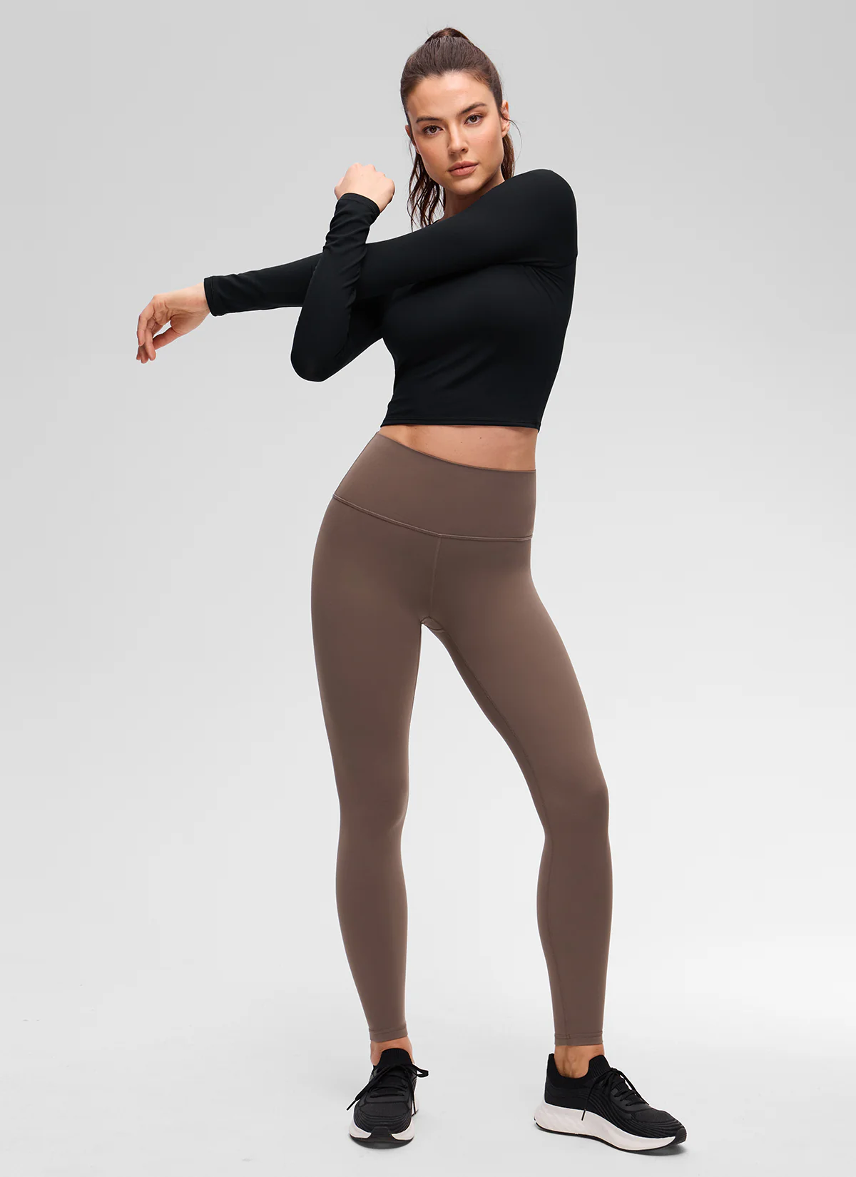 Brushed Feeling Crew Neck Raglan Long Sleeve - Image 17