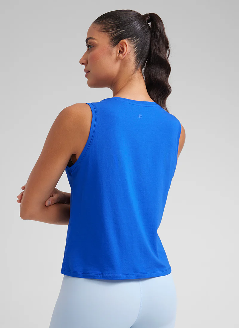 Pima Cotton Crop Round Neck Tank - Image 11