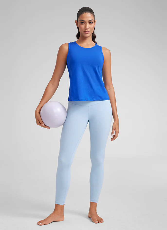 Pima Cotton Crop Round Neck Tank - Image 13