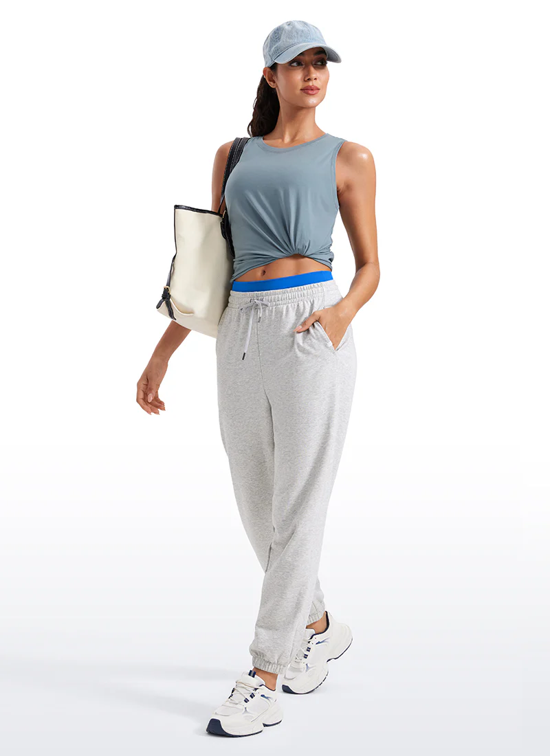 Pima Cotton Crop Round Neck Tank - Image 16