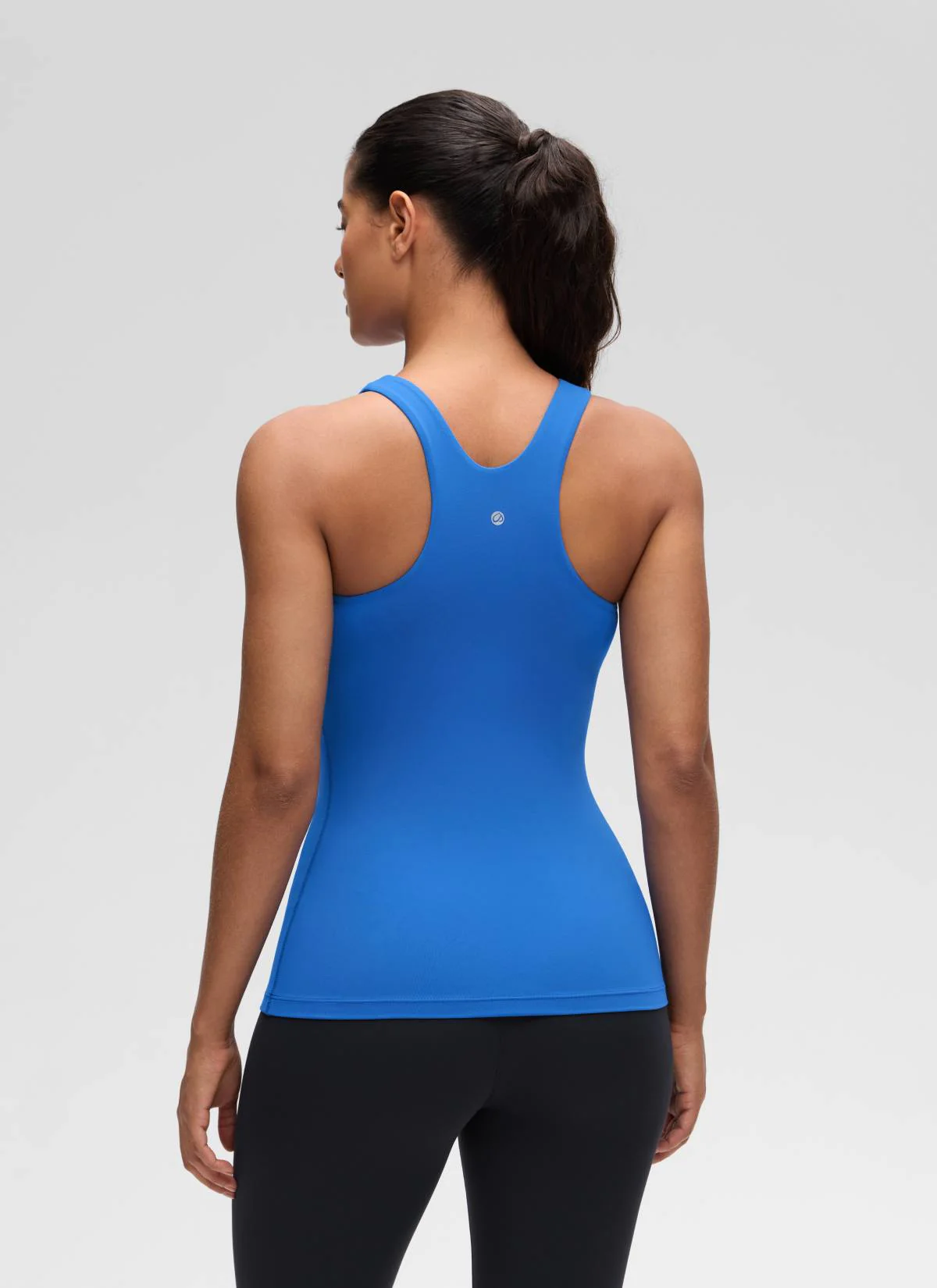 Butterluxe Hip Length Built-in Bra Tanks High Neck - Image 18