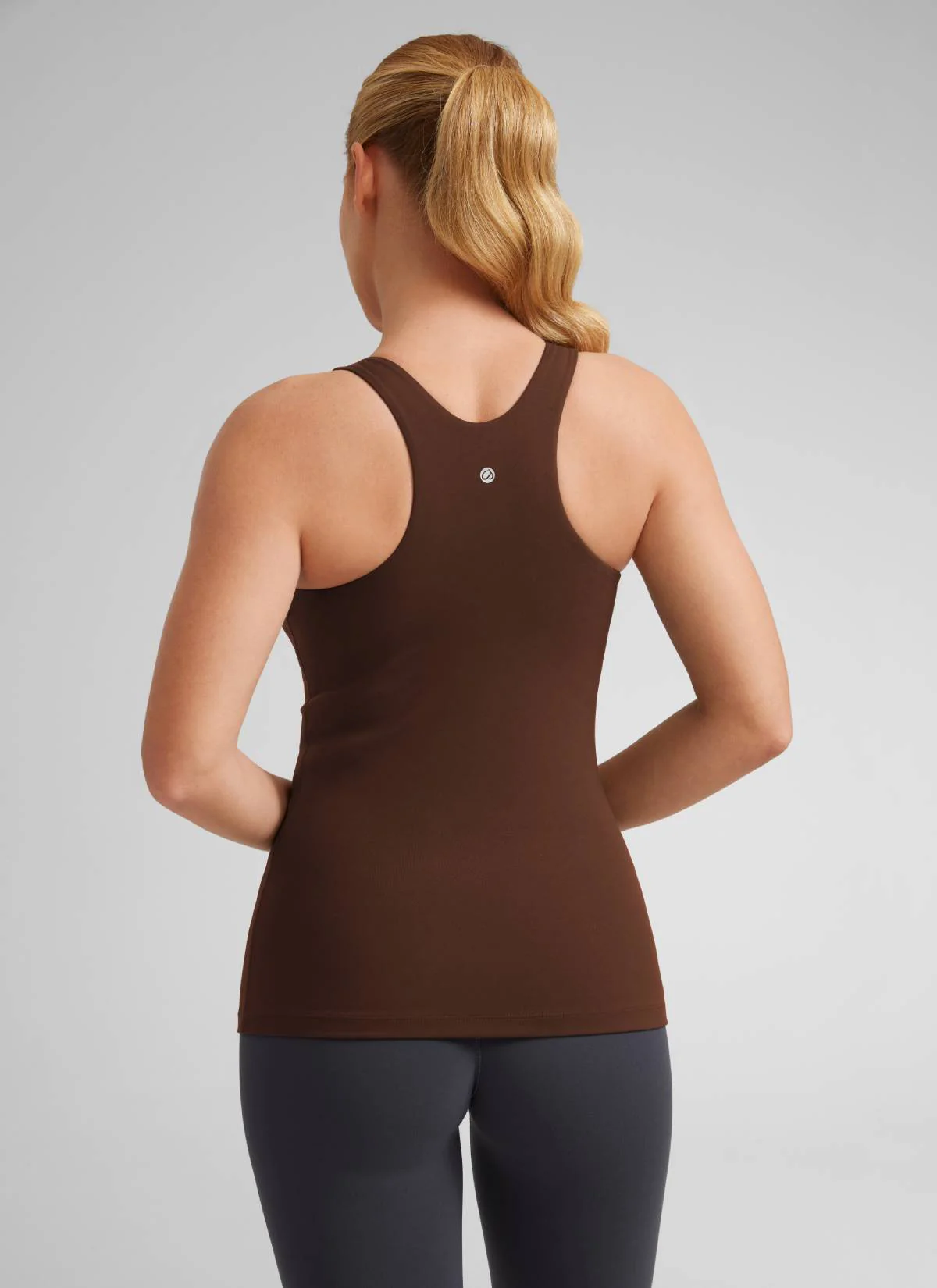 Butterluxe Hip Length Built-in Bra Tanks High Neck - Image 28