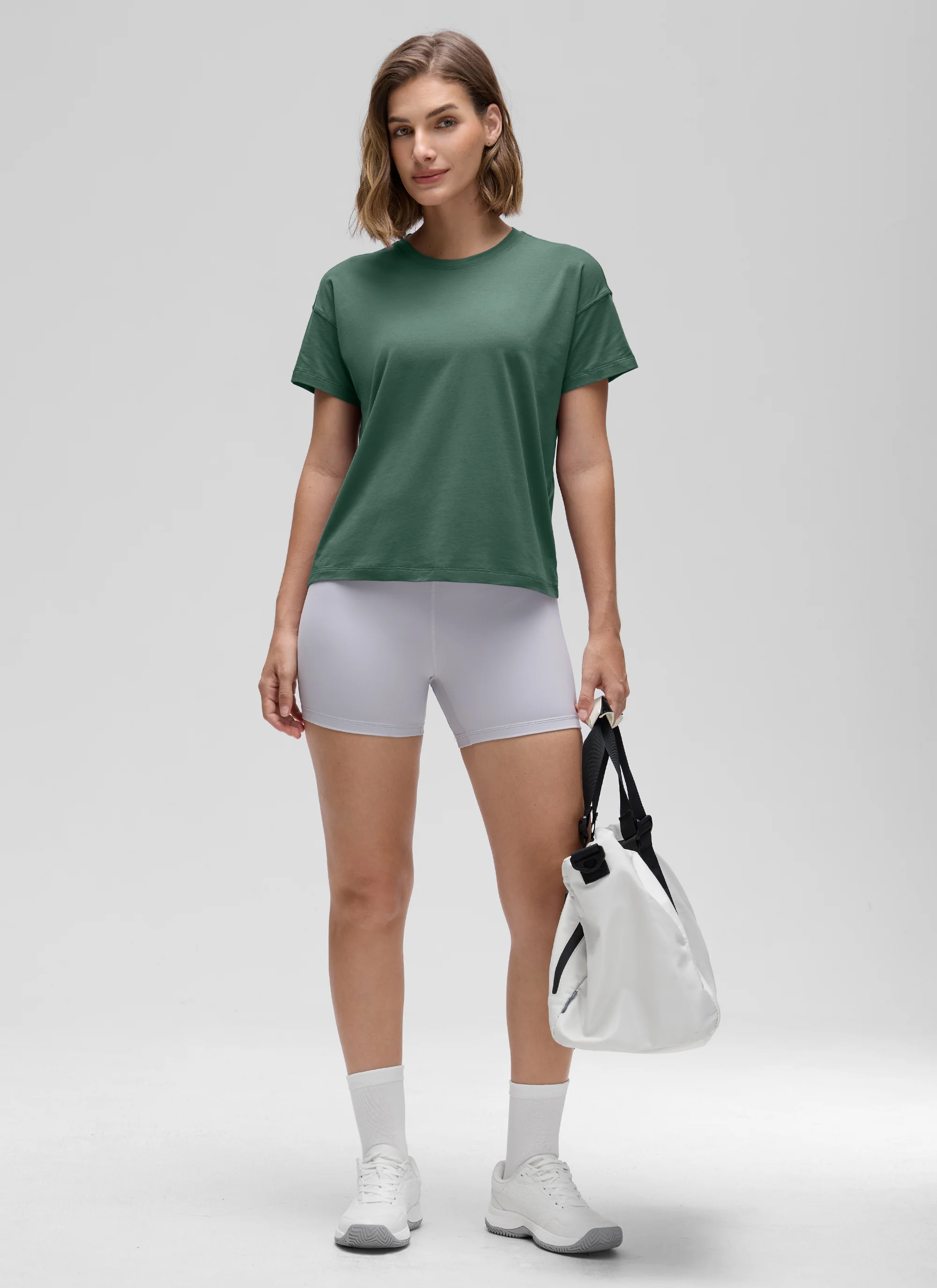 Pima Cotton Loose Fit Short Sleeve - Image 3