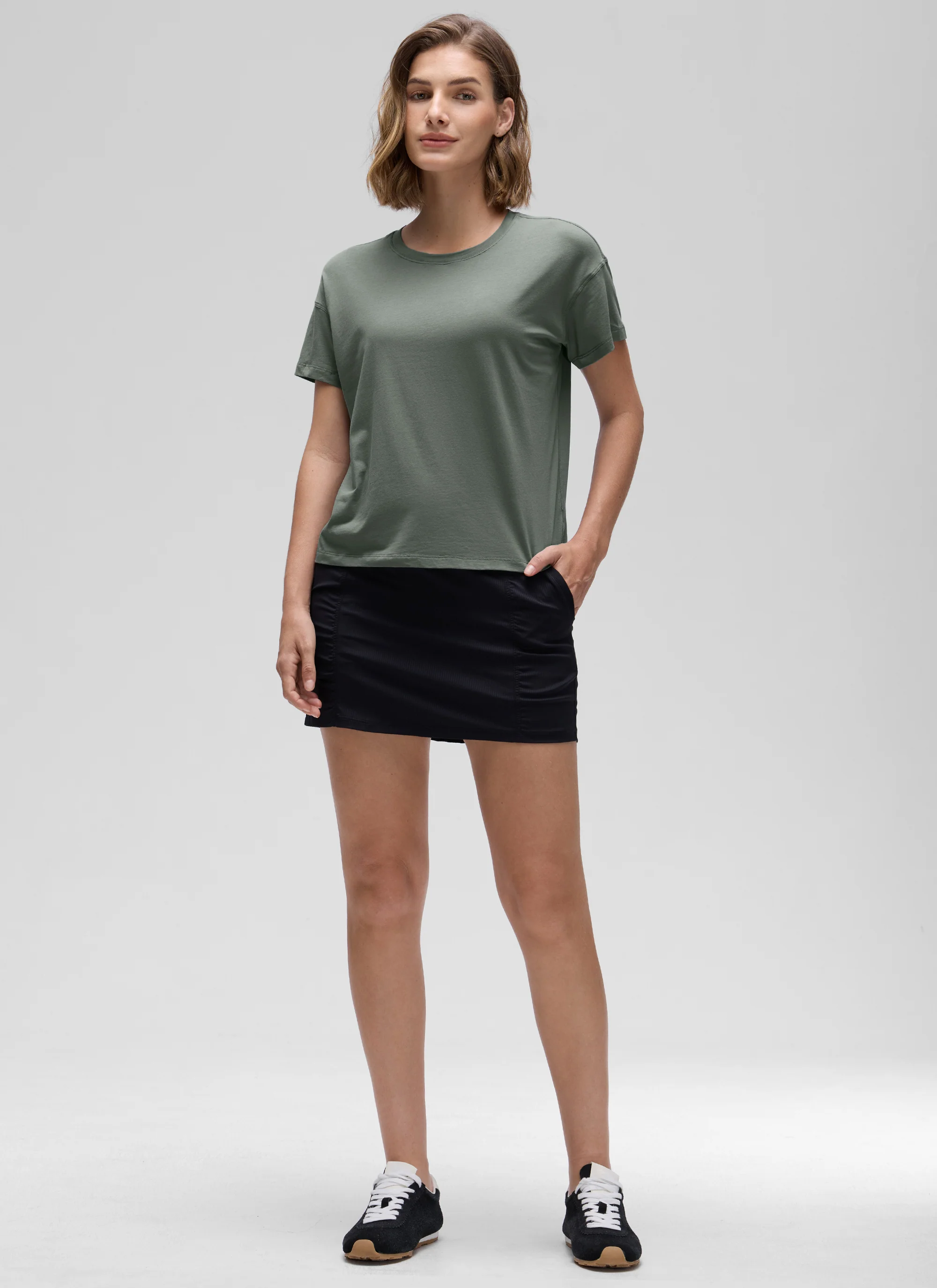 Pima Cotton Loose Fit Short Sleeve - Image 11