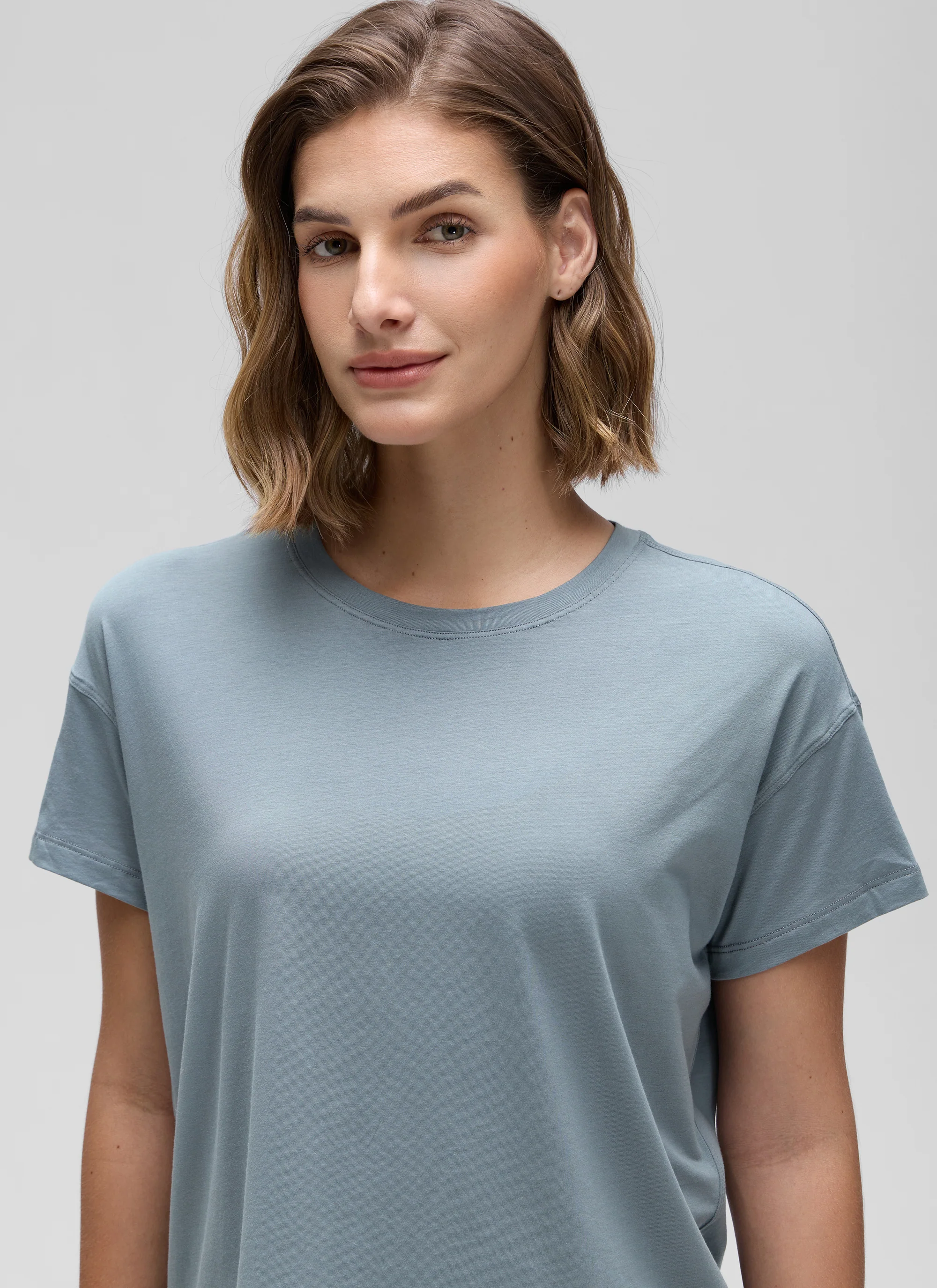 Pima Cotton Loose Fit Short Sleeve - Image 8