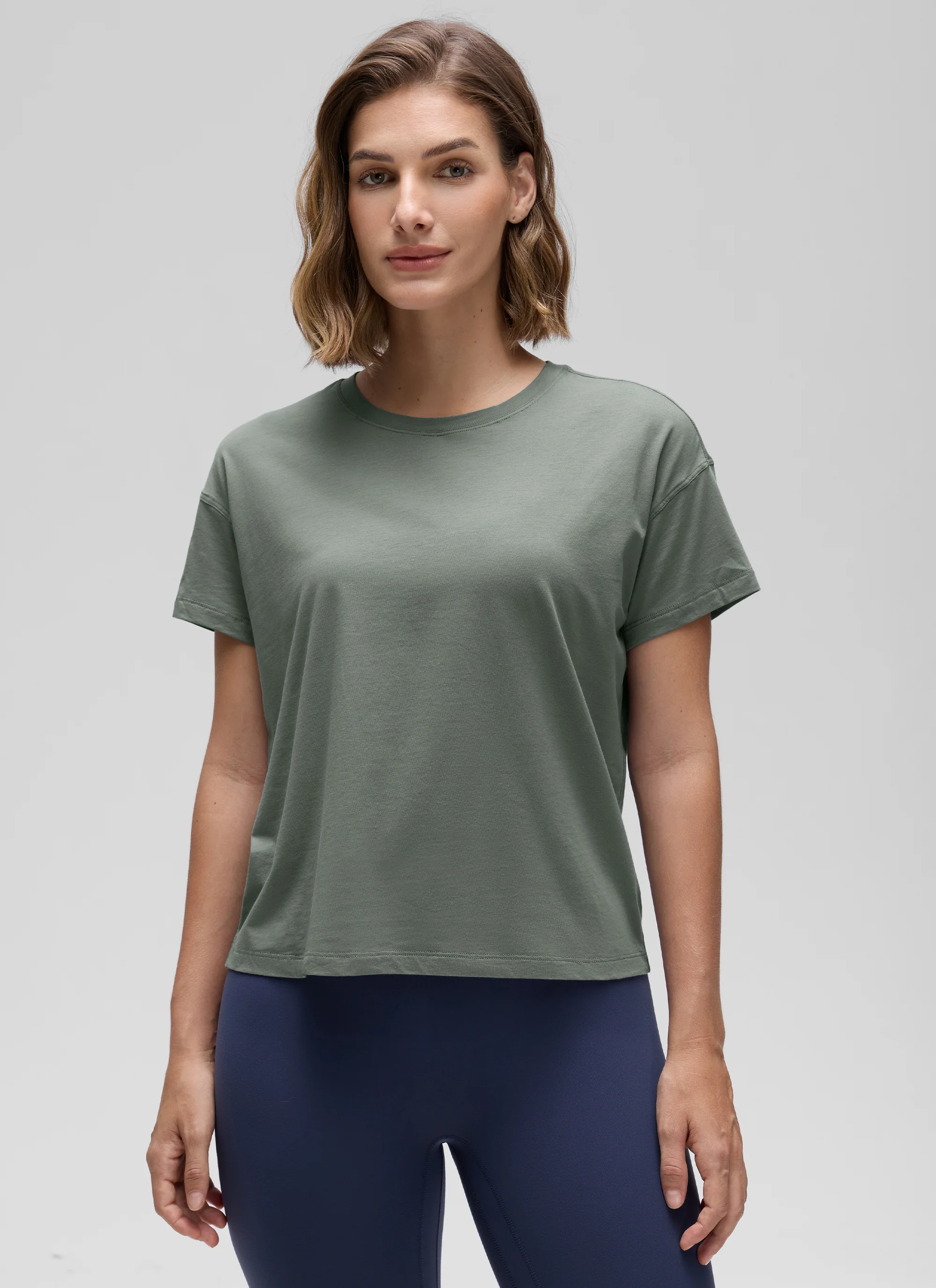 Pima Cotton Loose Fit Short Sleeve - Image 9