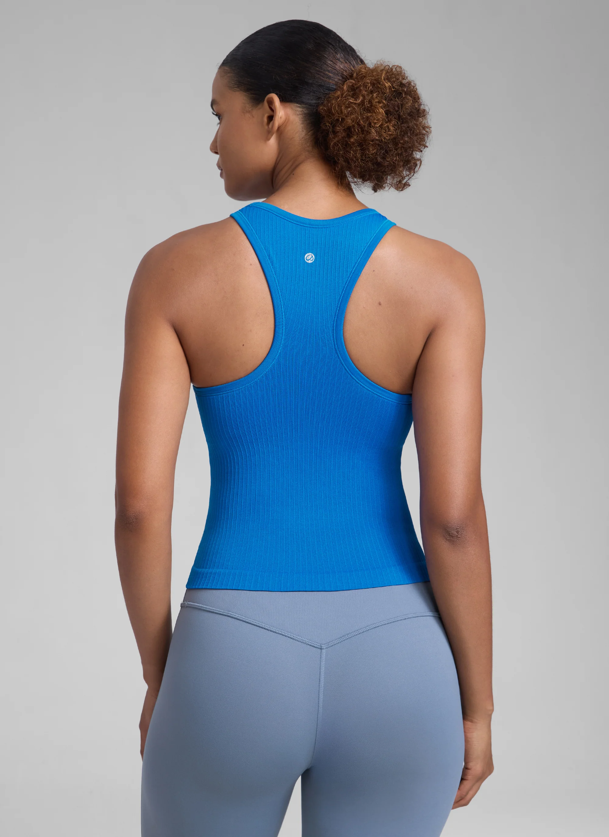 Seamless Racerback Hip Length Tank - Image 20