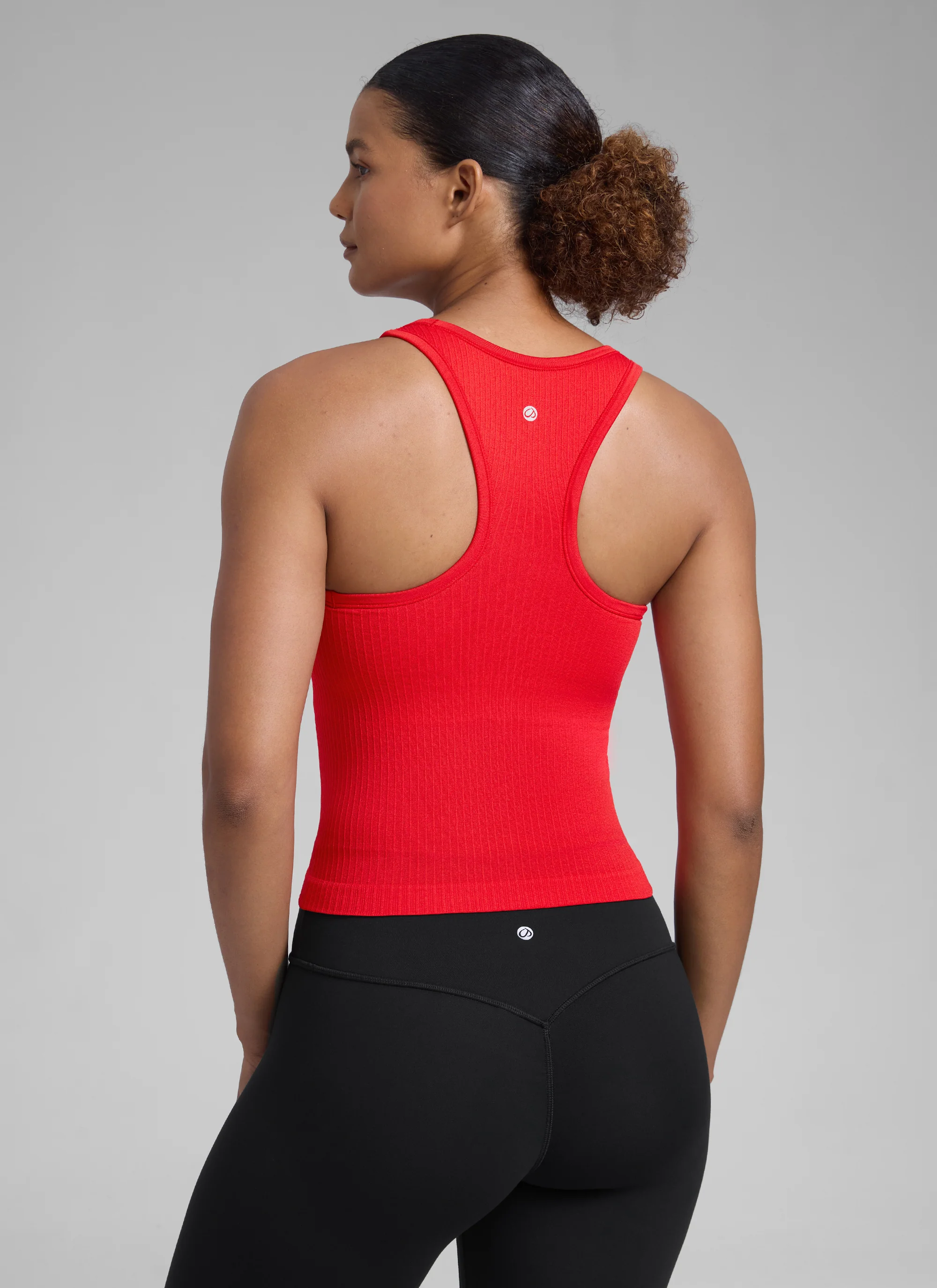 Seamless Racerback Hip Length Tank - Image 32