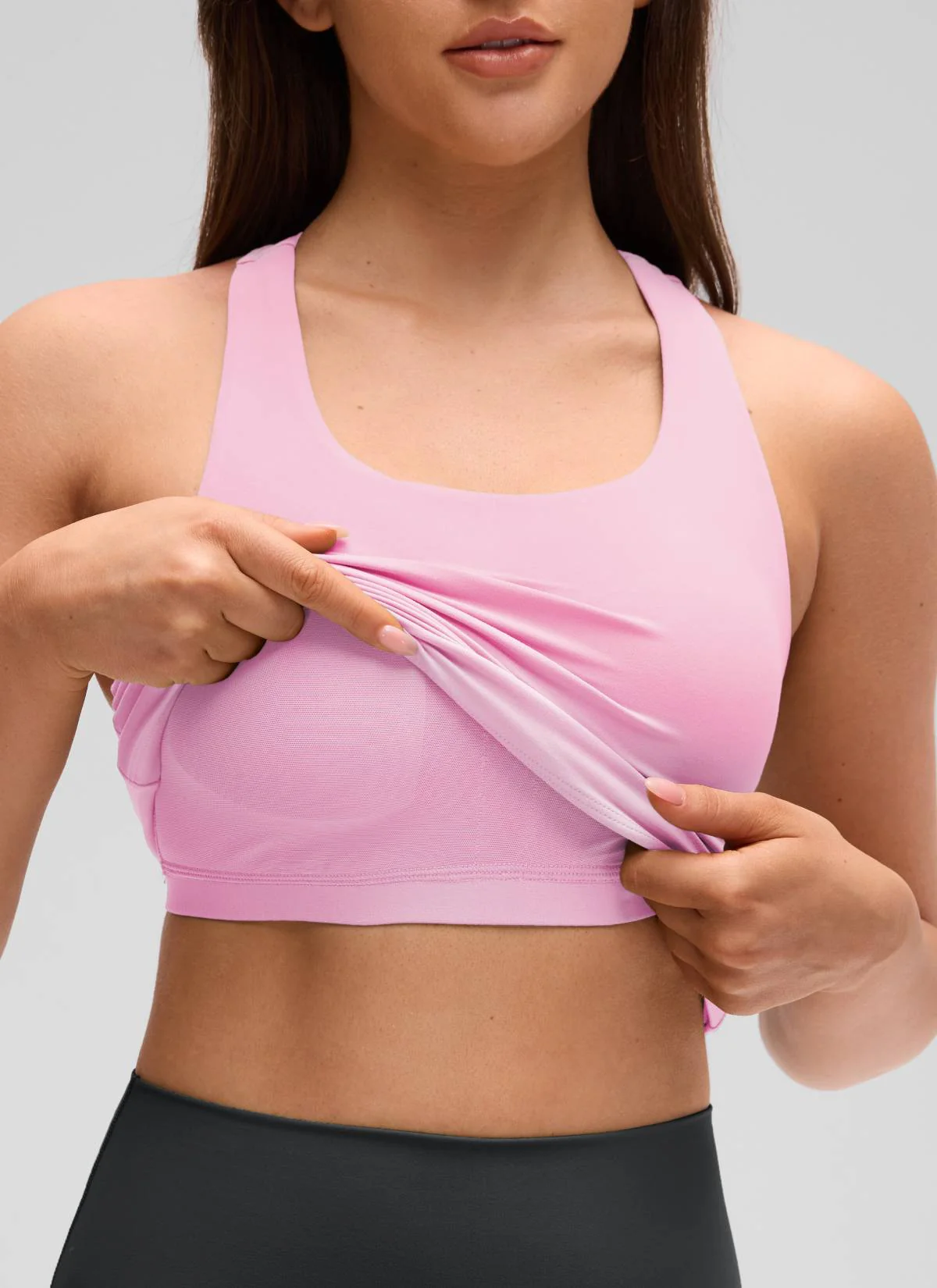 Butterluxe Waist Length Built in Bra Tank - Image 4