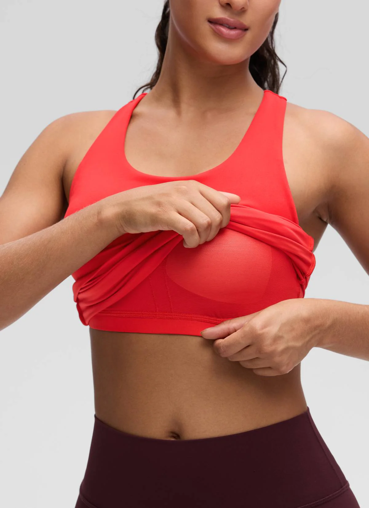 Butterluxe Waist Length Built in Bra Tank - Image 13