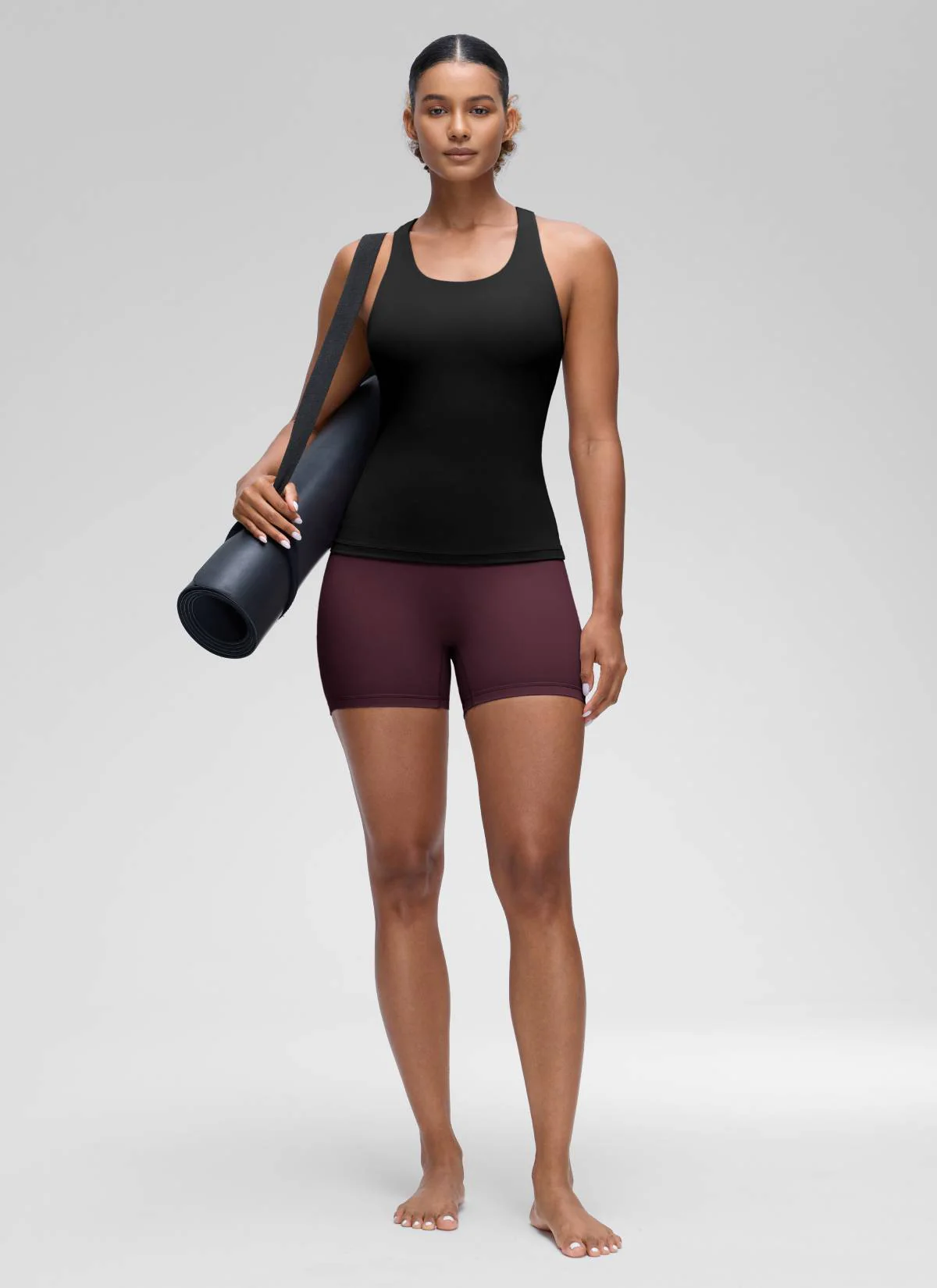 Butterluxe Waist Length Built in Bra Tank - Image 17