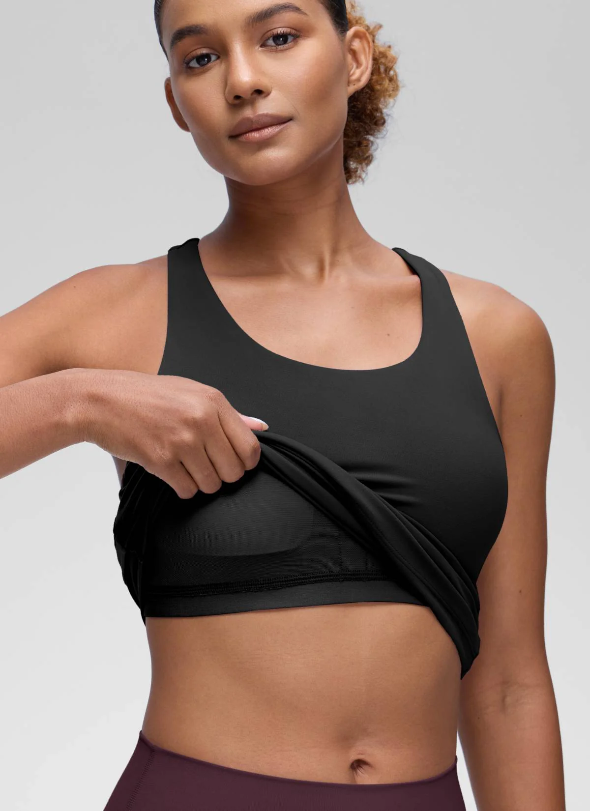 Butterluxe Waist Length Built in Bra Tank - Image 18