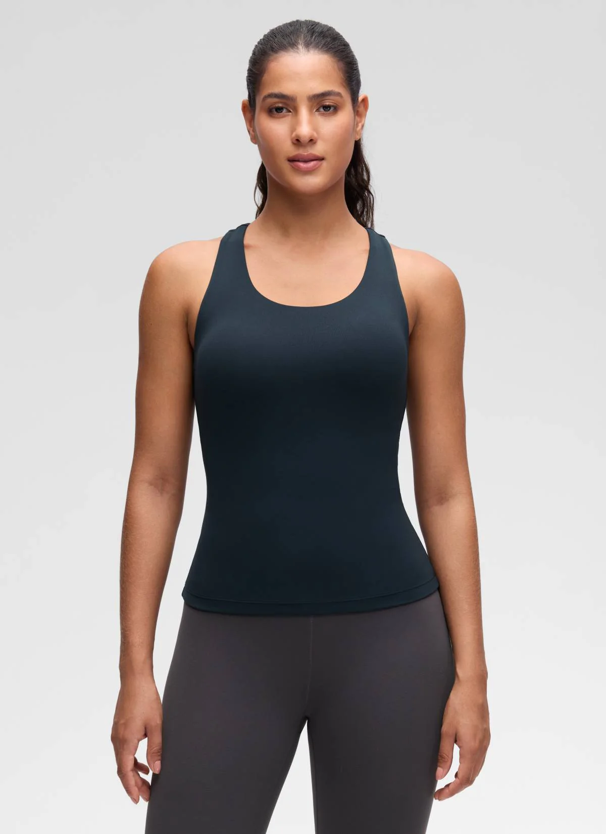 Butterluxe Waist Length Built in Bra Tank - Image 20