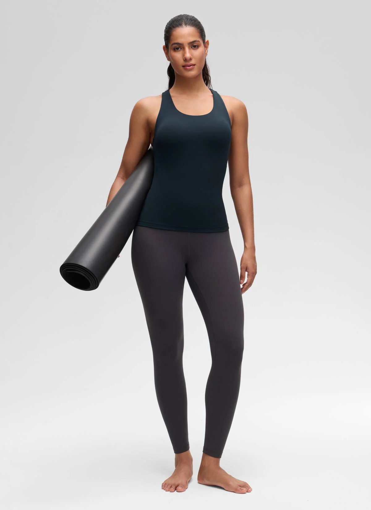 Butterluxe Waist Length Built in Bra Tank - Image 22