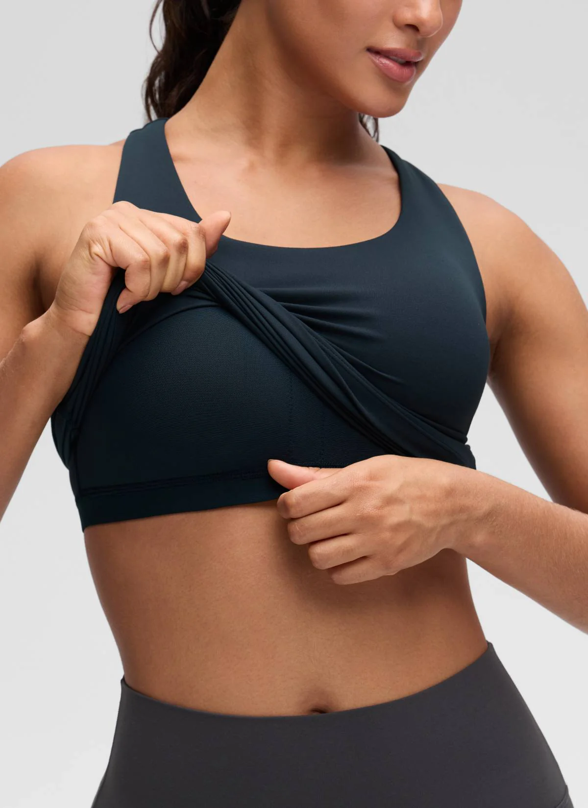 Butterluxe Waist Length Built in Bra Tank - Image 23
