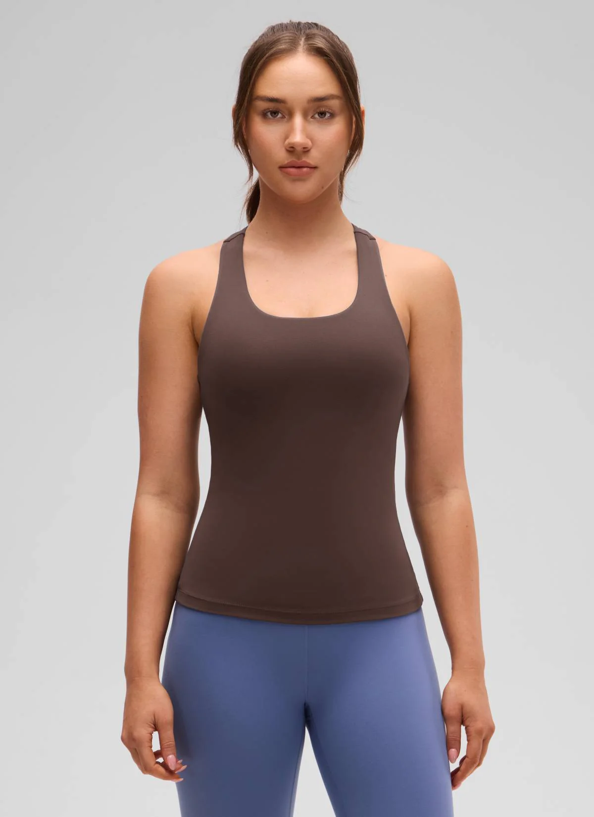 Butterluxe Waist Length Built in Bra Tank - Image 25