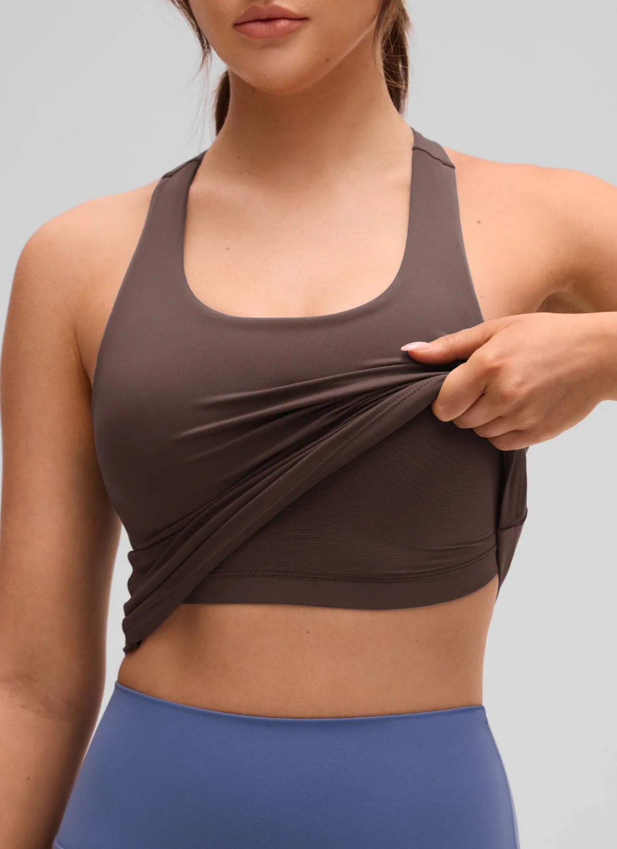 Butterluxe Waist Length Built in Bra Tank - Image 28