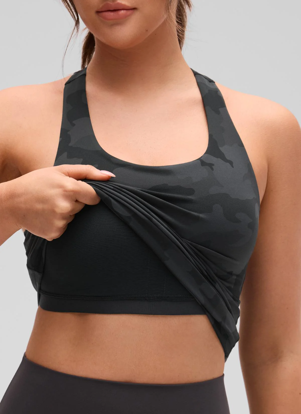 Butterluxe Waist Length Built in Bra Tank - Image 34
