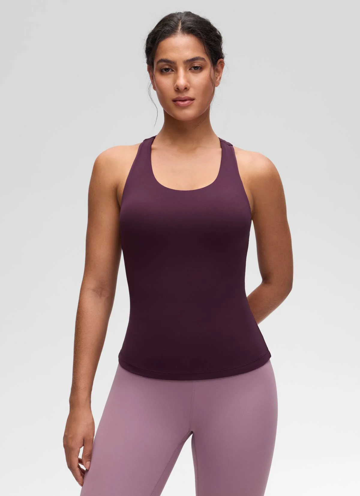 Butterluxe Waist Length Built in Bra Tank - Image 5