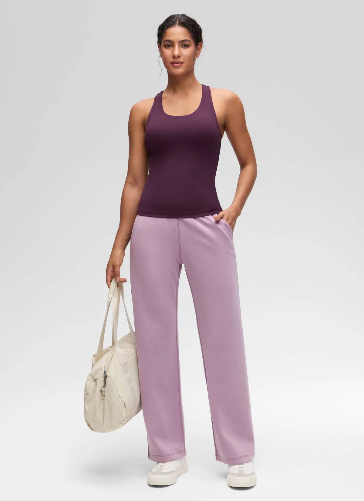 Butterluxe Waist Length Built in Bra Tank - Image 7