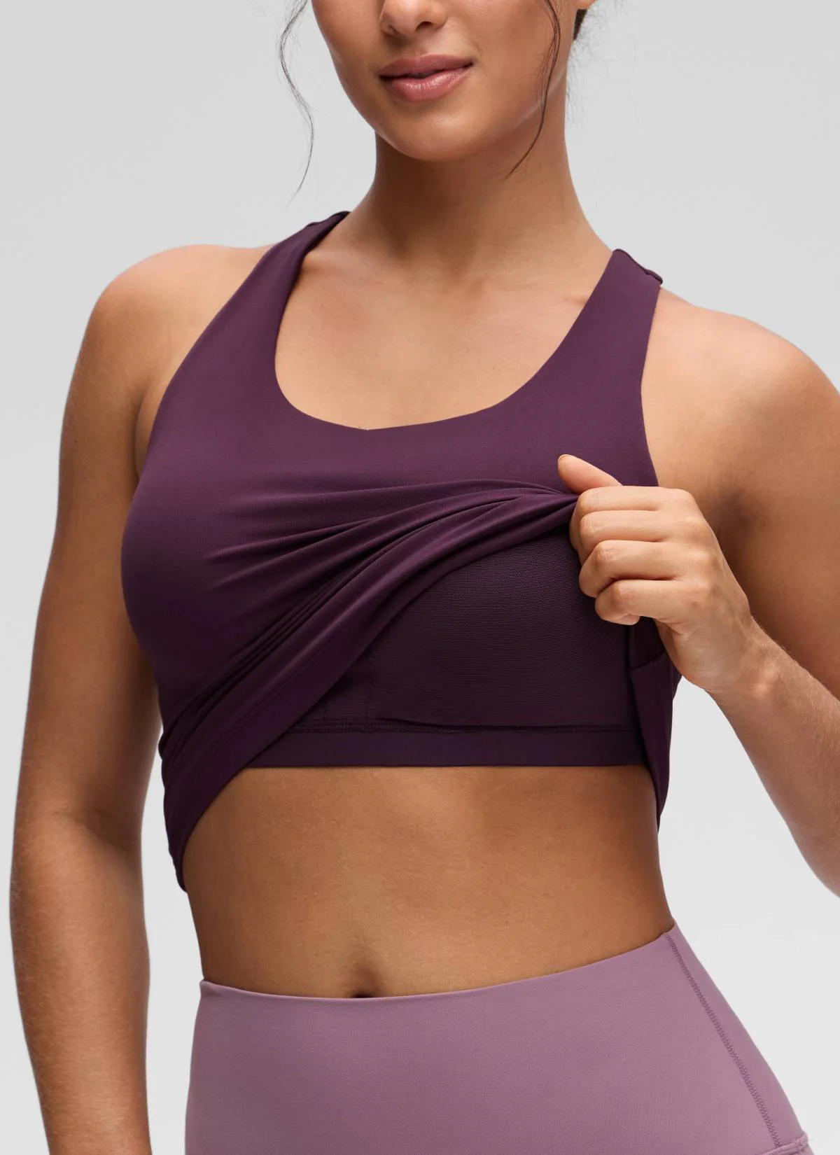 Butterluxe Waist Length Built in Bra Tank - Image 9
