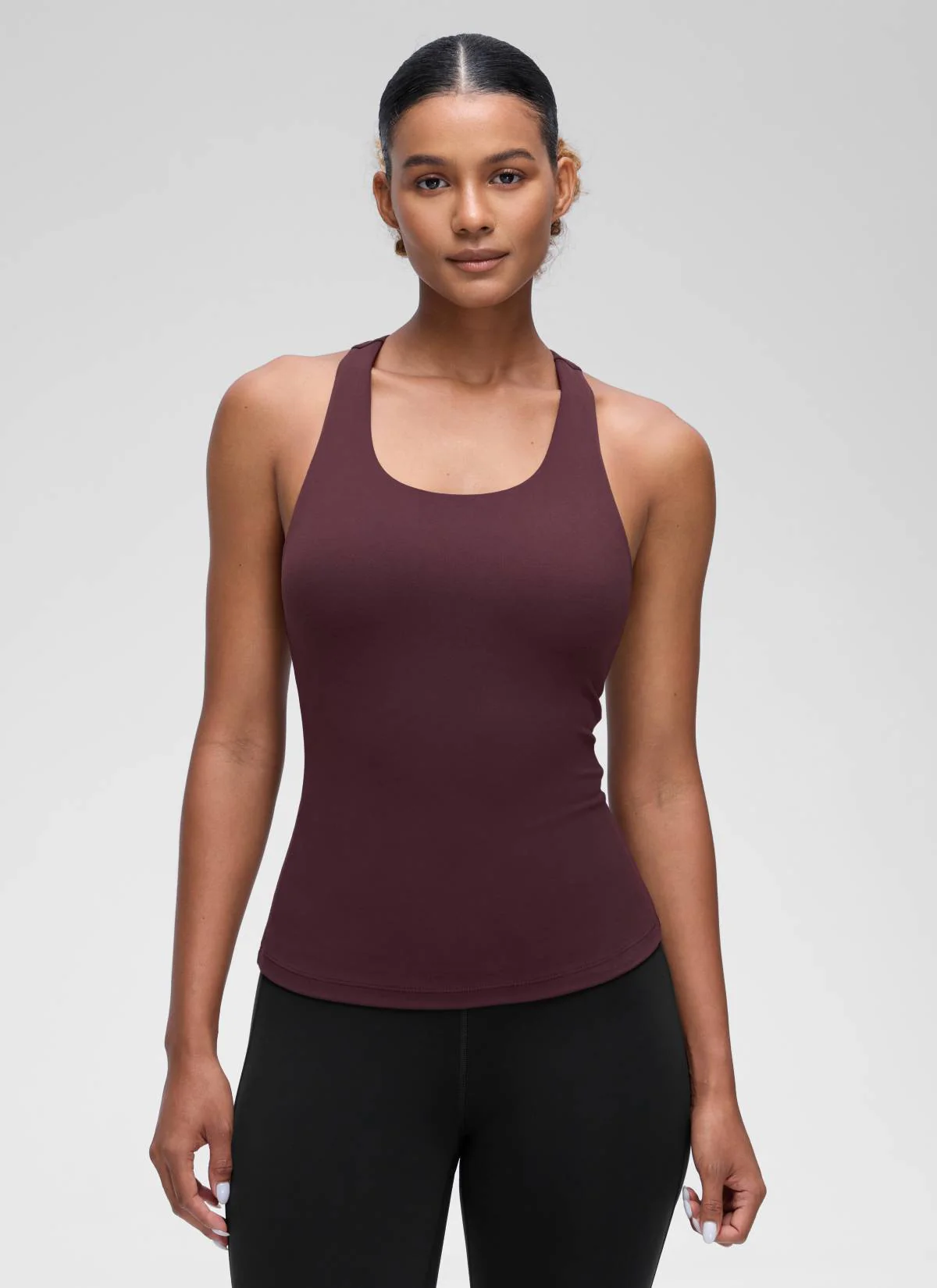 Butterluxe Waist Length Built in Bra Tank - Image 6